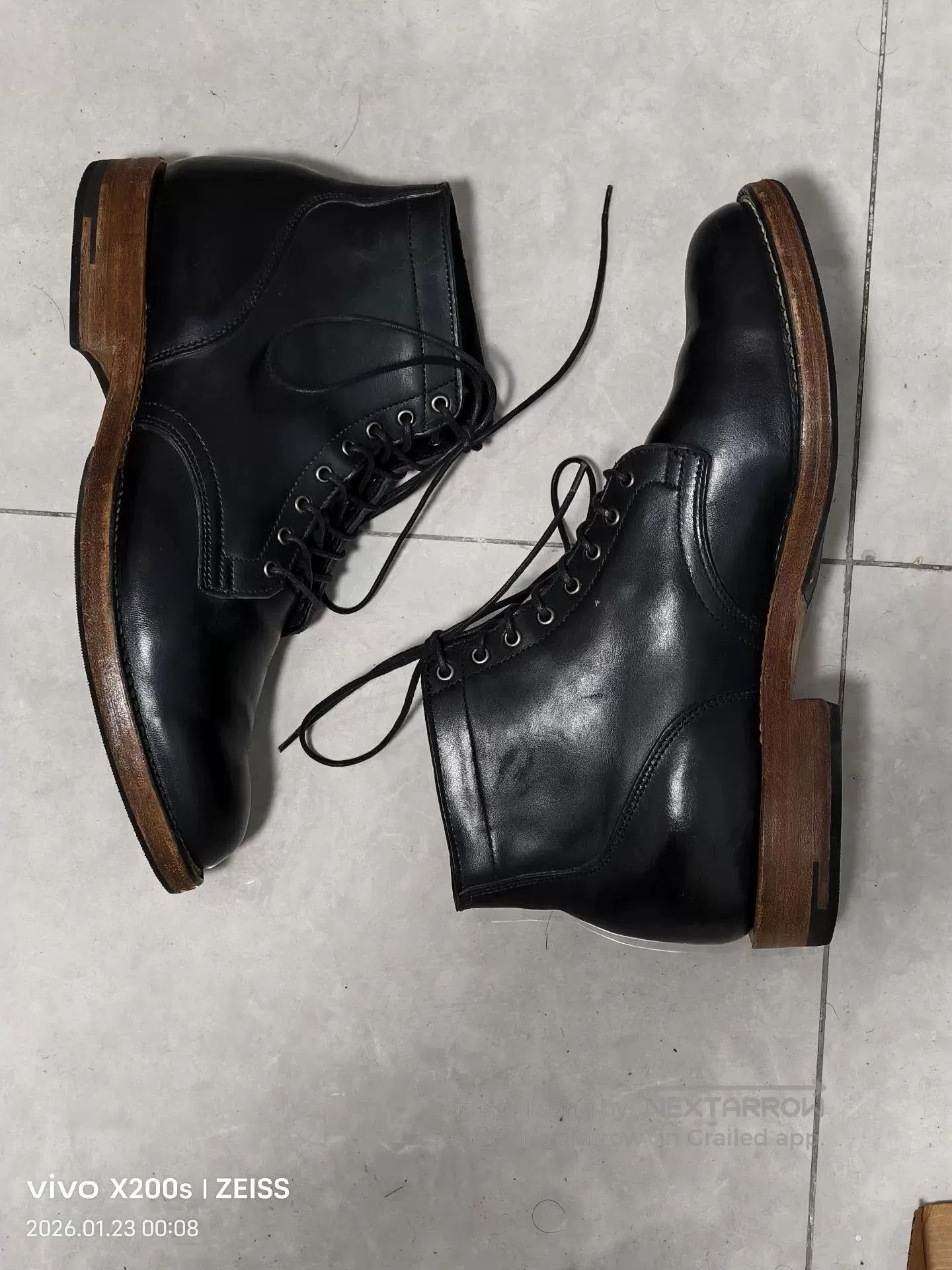 Viberg Viberg 2030 Black Horsehide Boots Size 9. Size US 9 / EU 42 - 3 Thumbnail
