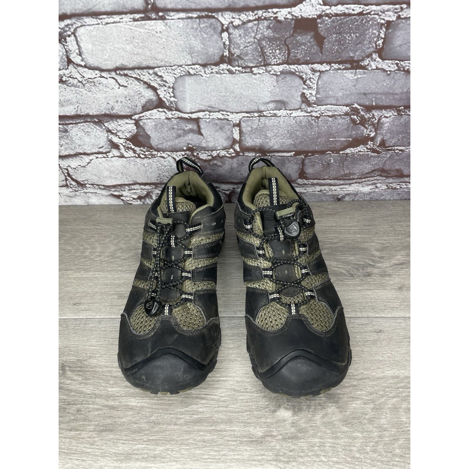 KEEN KEEN 1011760 Koven Olive Black Green Hiking Waterproof Shoes Size US 6 / IT 36 - 3 Thumbnail