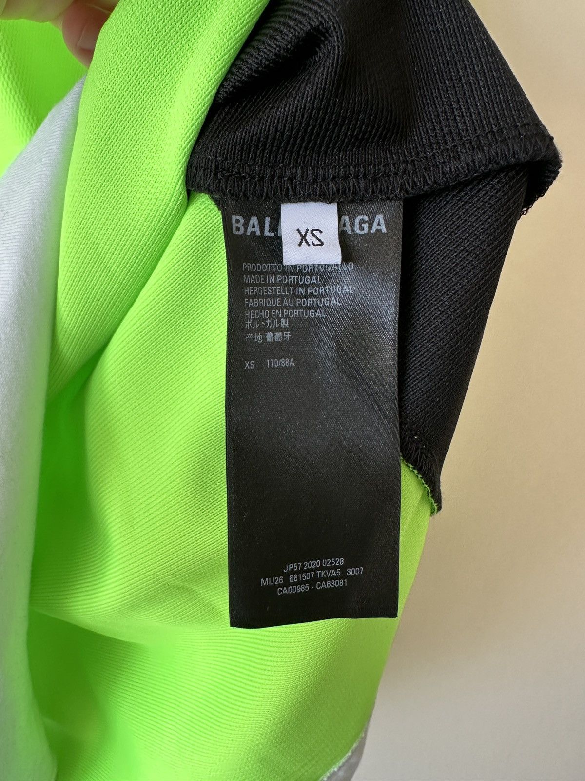 Balenciaga Sporty B Polo Double Hybrid Shirt Size US XS / EU 42 / 0 - 8 Thumbnail