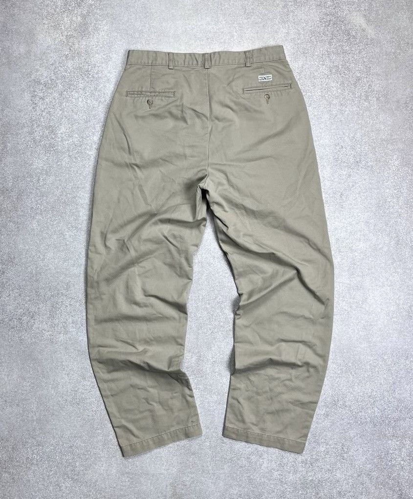 Polo Ralph Lauren × Vintage Vintage Polo Ralph Lauren Baggy Chino Pants 34x32 Size US 34 / EU 50 - 1 Thumbnail