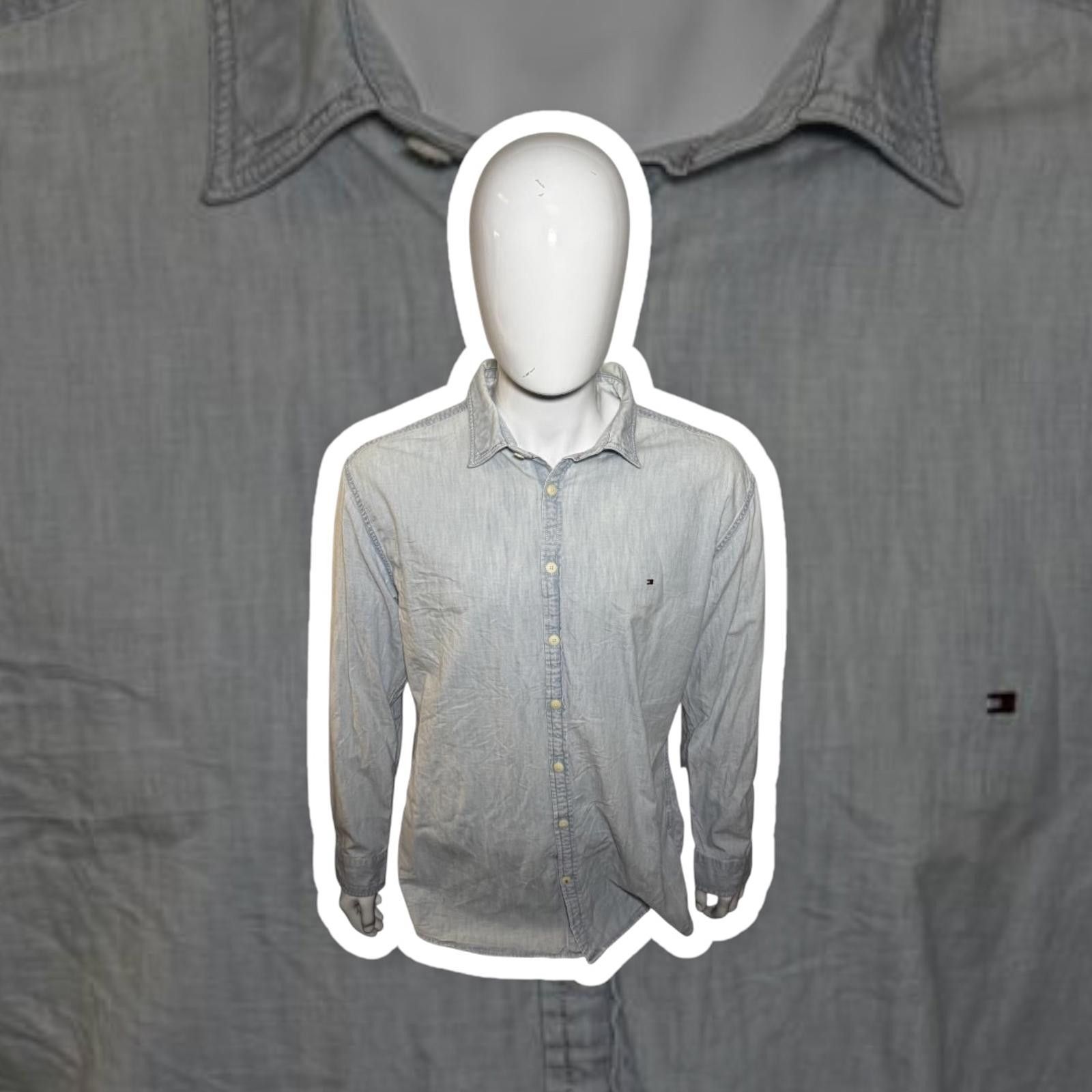 Tommy Hilfiger Tommy Hilfiger Light Blue Button-Down Shirt Size US XXL / EU 58 / 5 - 1 Thumbnail