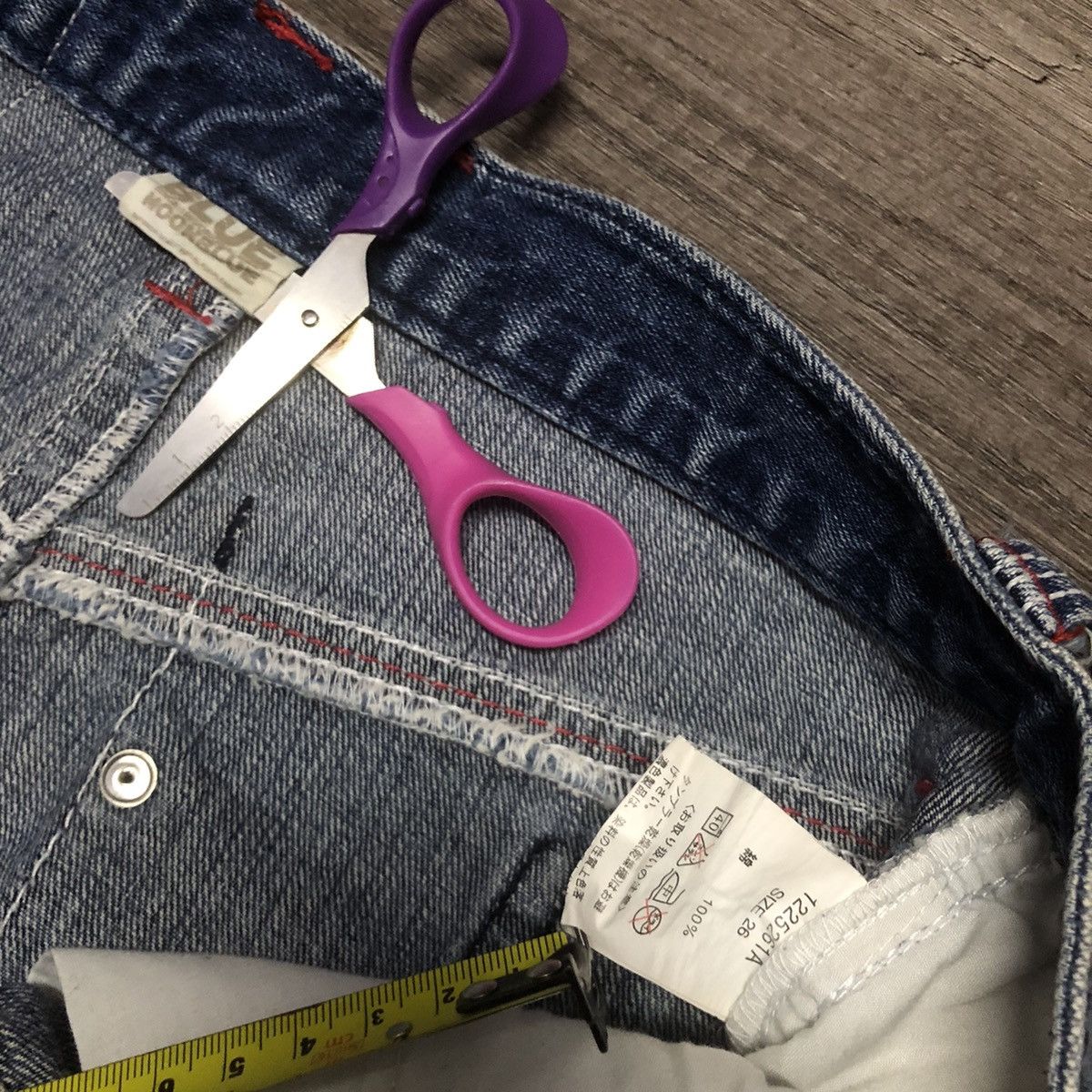Japanese Brand BLUE MOON BLUE DENIM JEANS Size US 30 / EU 46 - 23 Thumbnail