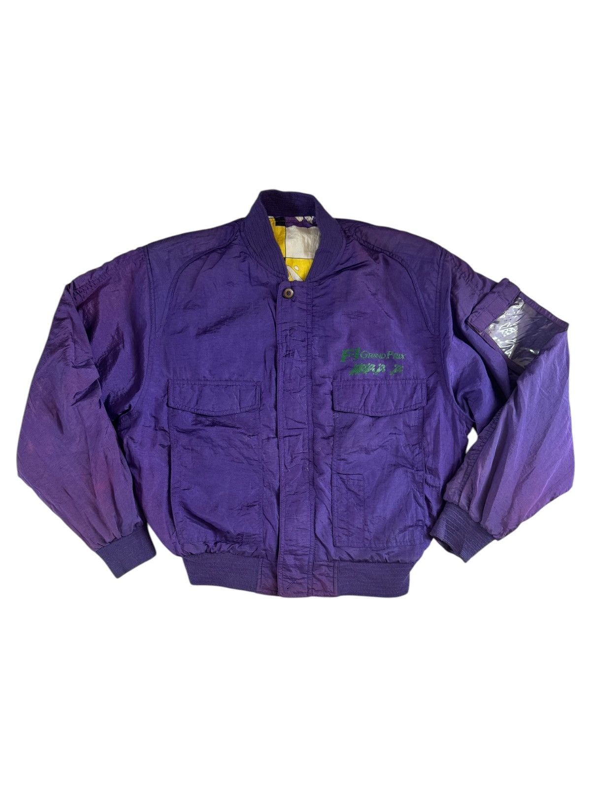 Formula 1 VERY RARE VINTAGE JACKET KADOYA FORMULA 1 GRAND PRIX FUJI Size US L / EU 52-54 / 3 - 4 Thumbnail