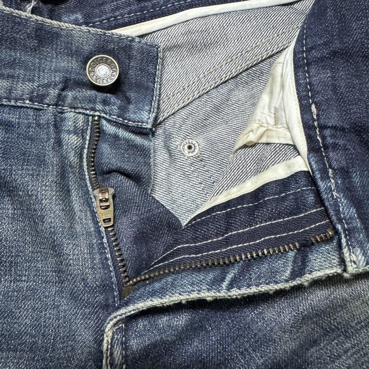 Dolce & Gabbana Vintage Dolce & Gabbana Damage Jeans Size US 30 / EU 46 - 22 Thumbnail