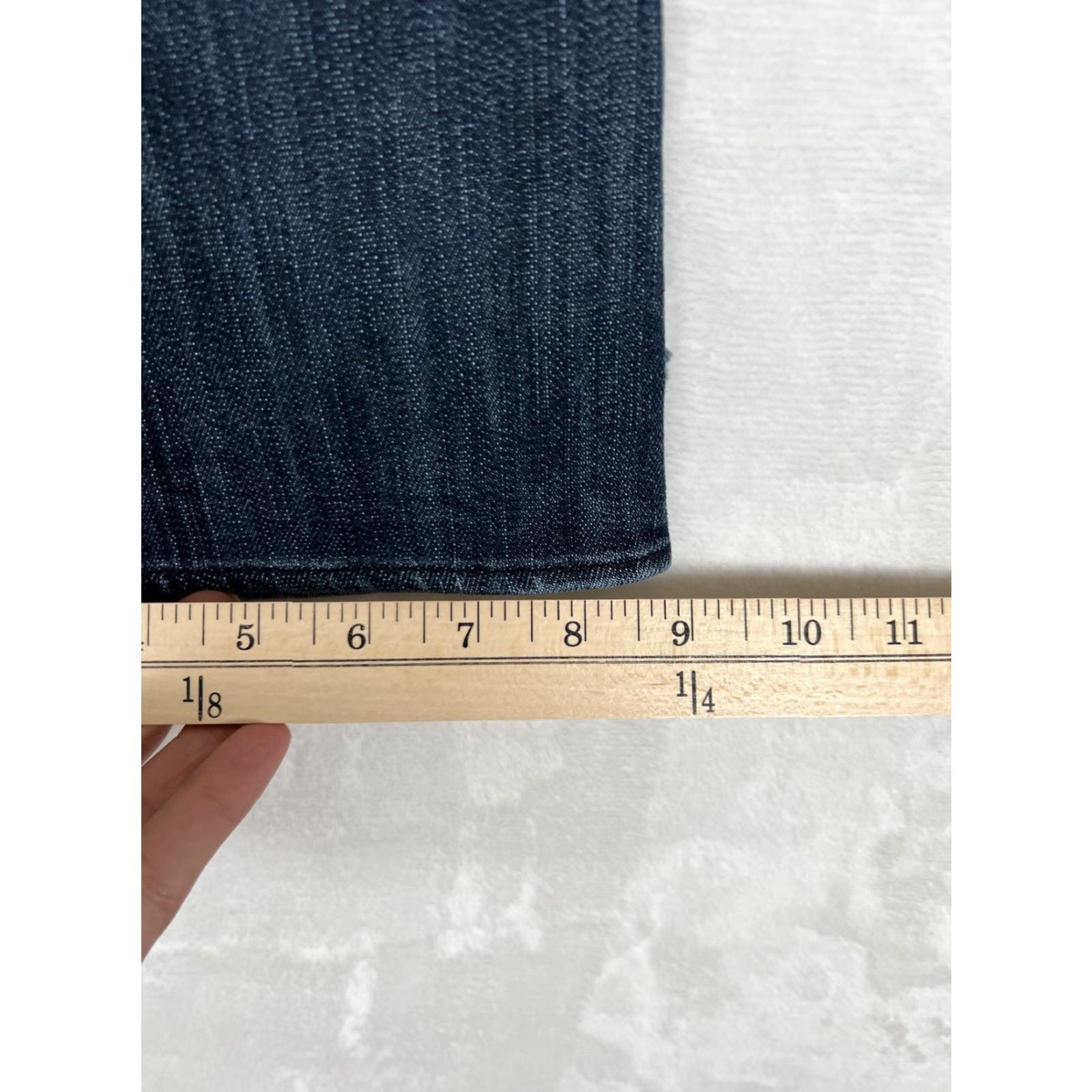 Vintage Rock & Republic Jeans Womens 27 Dark Wash Bootcut Embellished Pockets Denim Size 27" / US 4 / IT 40 - 4 Thumbnail