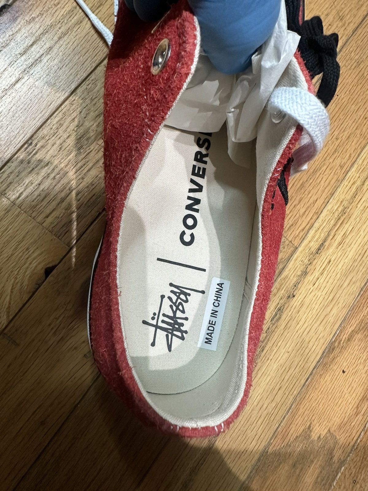 Converse × Stussy Converse x Stussy Chuck 70 Ox (Poppy Red) Size US 12 / EU 45 - 13 Thumbnail