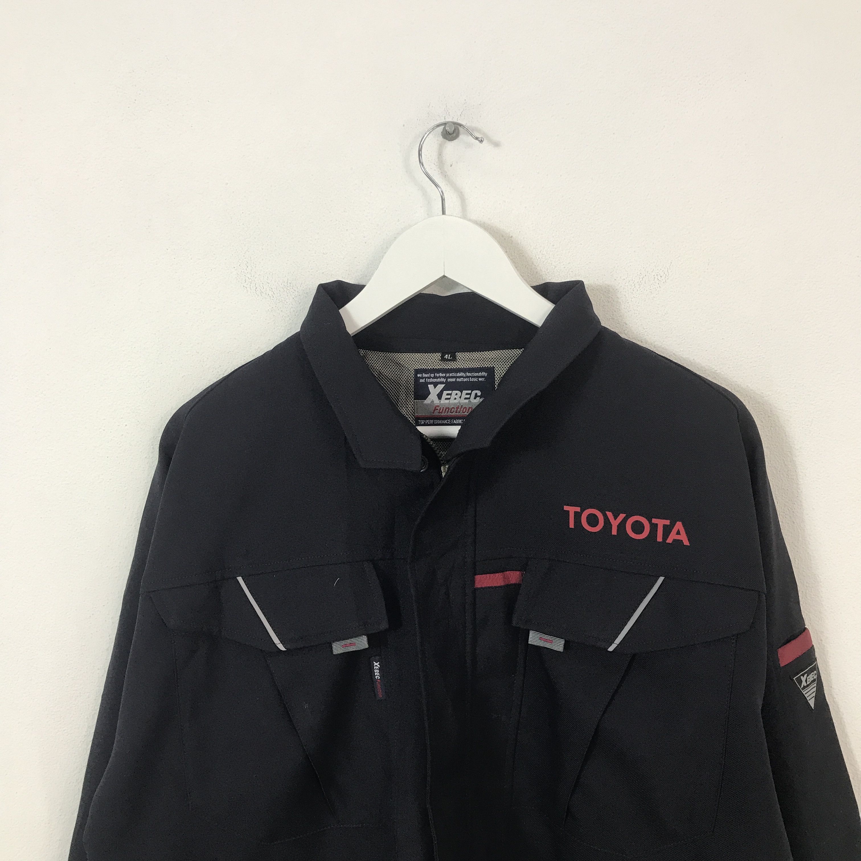 Sports Specialties vintage Toyota motorsport racing uniform custom jacket K62B7 Size US L / EU 52-54 / 3 - 4 Thumbnail
