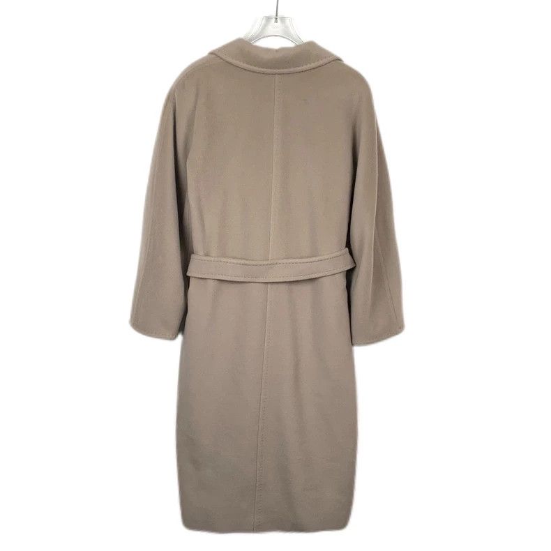 Max Mara Max Mara 101801 Series Khaki Lapel Double Breasted Belted Size XXS / US 00 / IT 34 - 2 Thumbnail