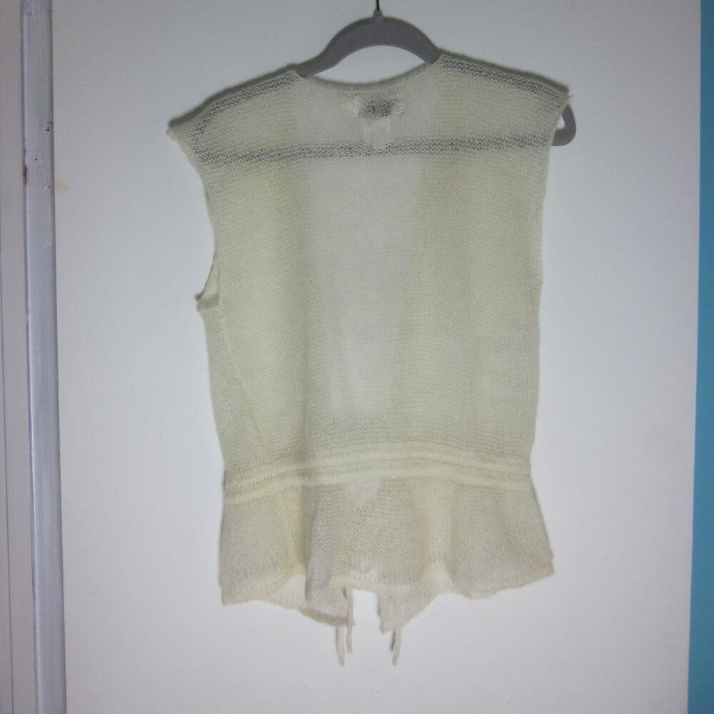 Vintage Vintage Wool Mohair Loose Knit Sweater Women Sz L Joseph Mag Size L / US 10 / IT 46 - 6 Thumbnail