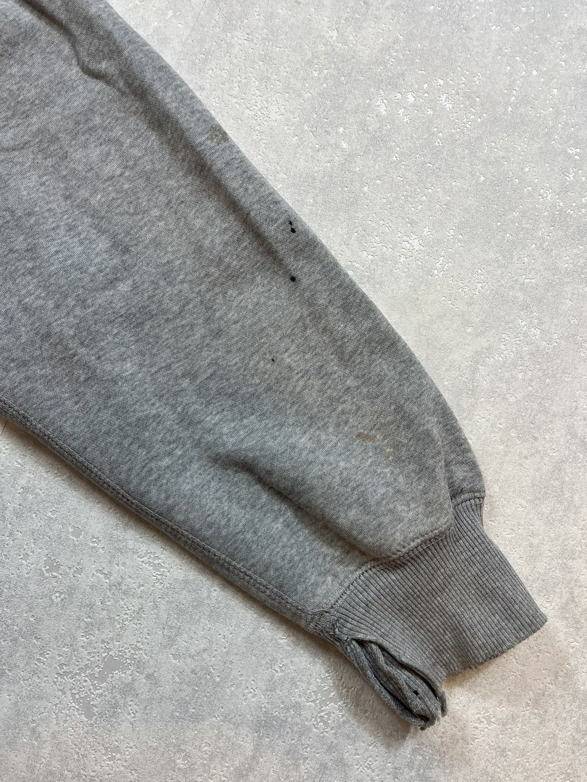 Nike × Vintage 90s Nike Swoosh Vintage Y2K Oversized Faded Retro Zip Hoodie Size US XL / EU 56 / 4 - 11 Thumbnail