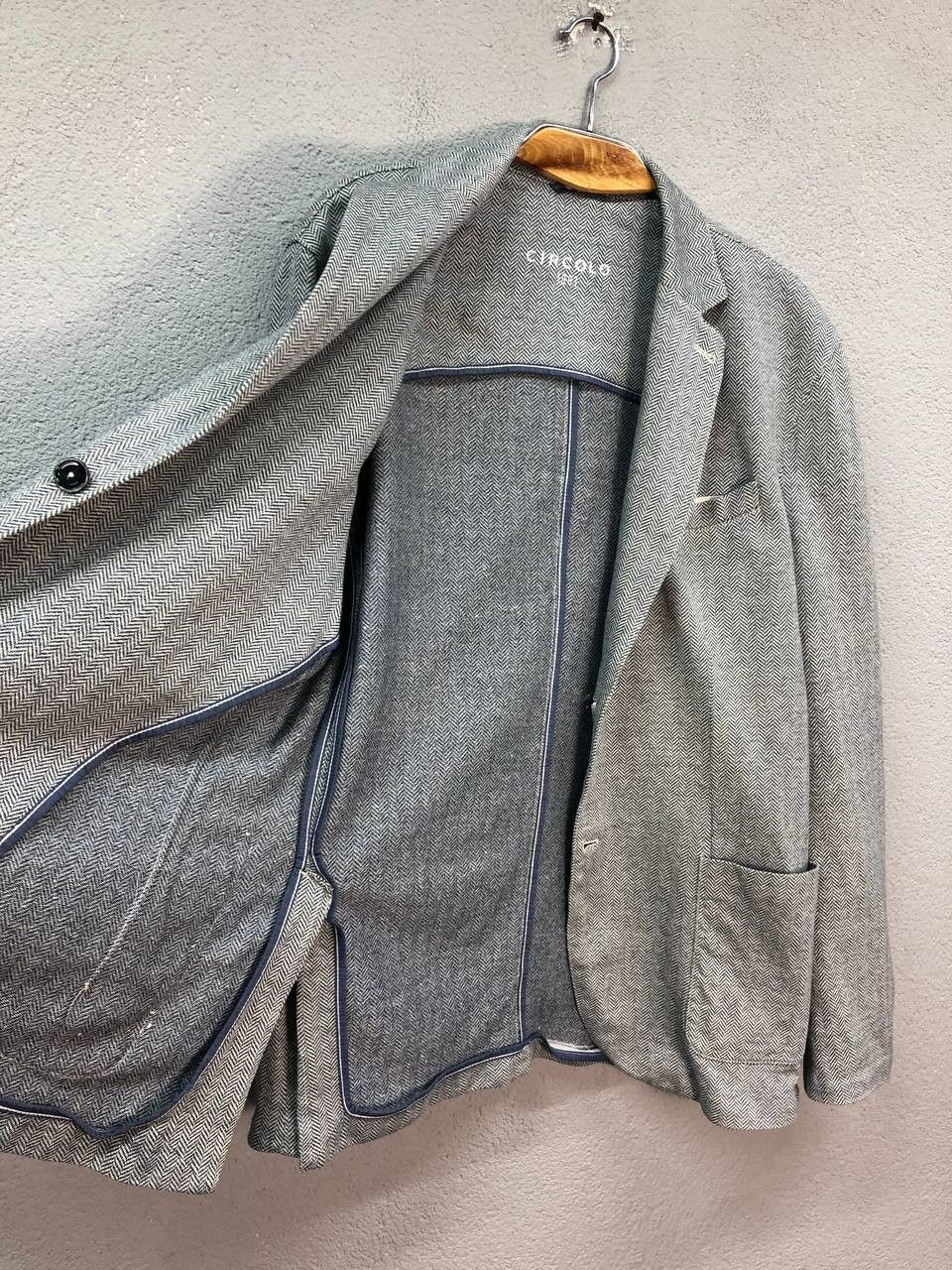 Circolo 1901 Circolo1901 linen mens blazer jacket size 58 / XL Size 54R - 9 Thumbnail