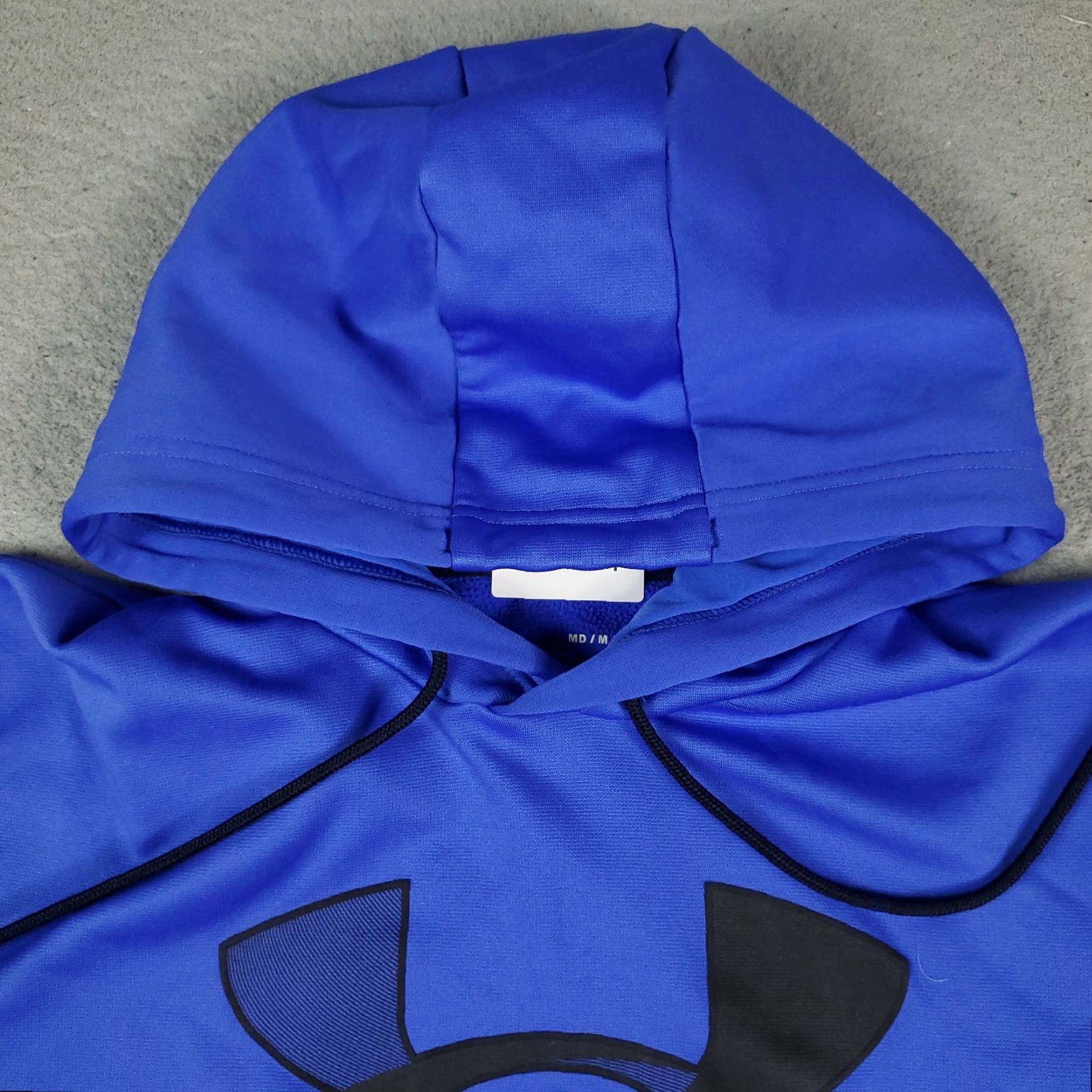 Under Armour Under Armour Hoodie Mens Medium Blue Pullover Sweatshirt Classic Sports Size US M / EU 48-50 / 2 - 2 Thumbnail
