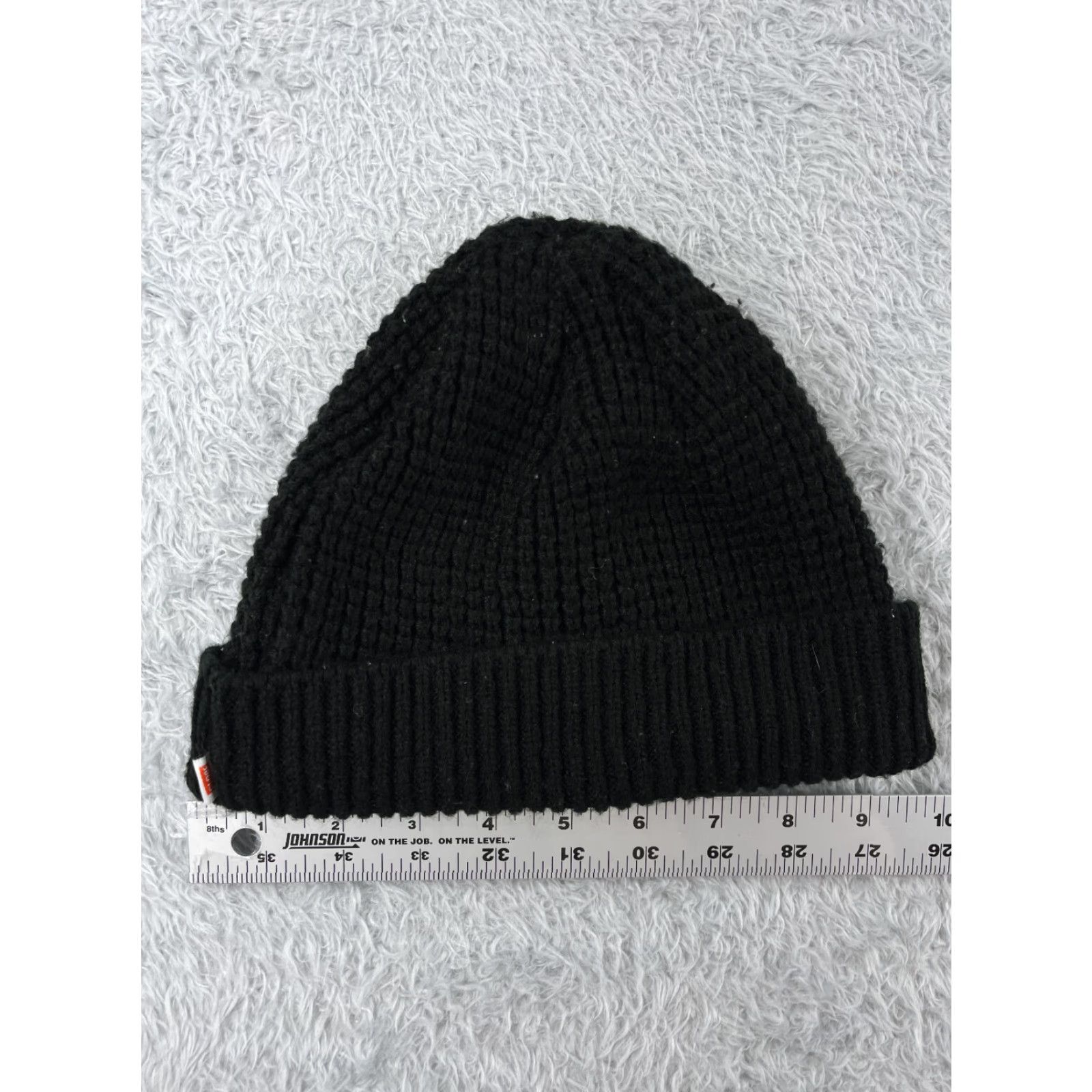 Vintage Globe Australia Beanie Hat Adult One Size Black Waffle Knit Embroidered Lightweight Casual Outdoor Ski Logo Men Womens Boys Girls Size ONE SIZE - 4 Thumbnail