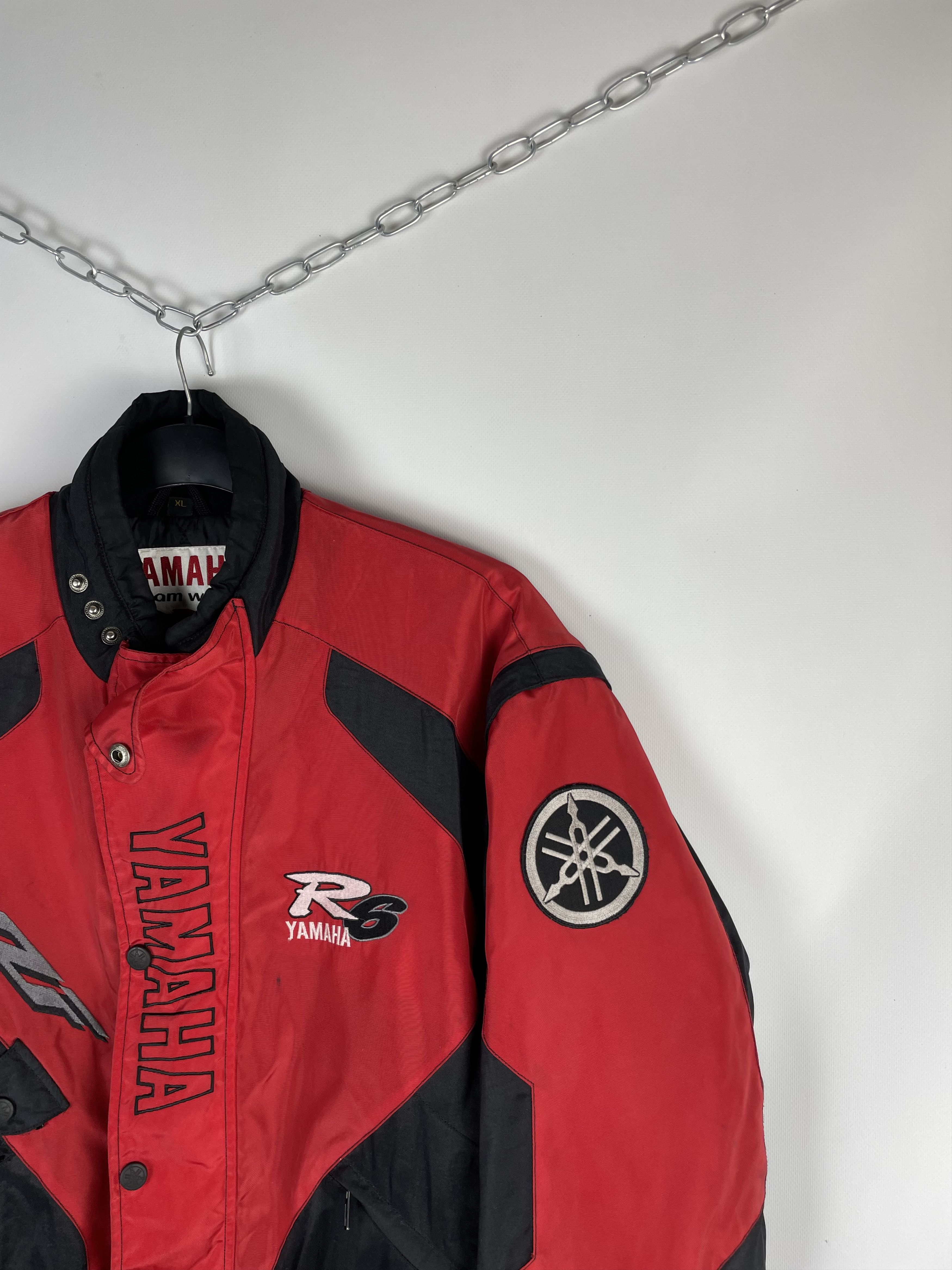 Vintage YAMAHA R6 vintage logo racing jacket Size US XL / EU 56 / 4 - 4 Thumbnail