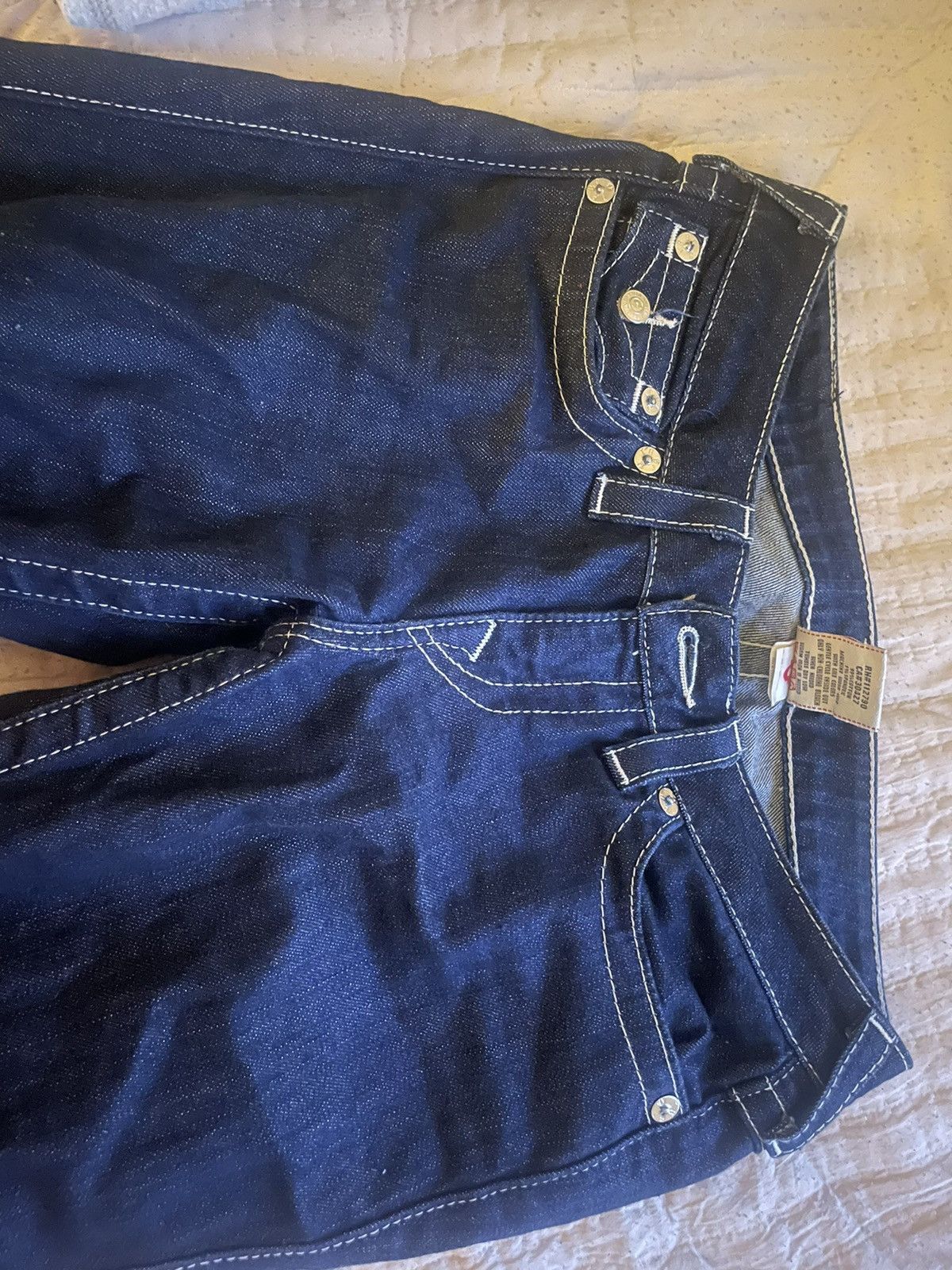 True Religion True religion jeans with sparkly horseshoe Size 28" / US 6 / IT 42 - 4 Thumbnail