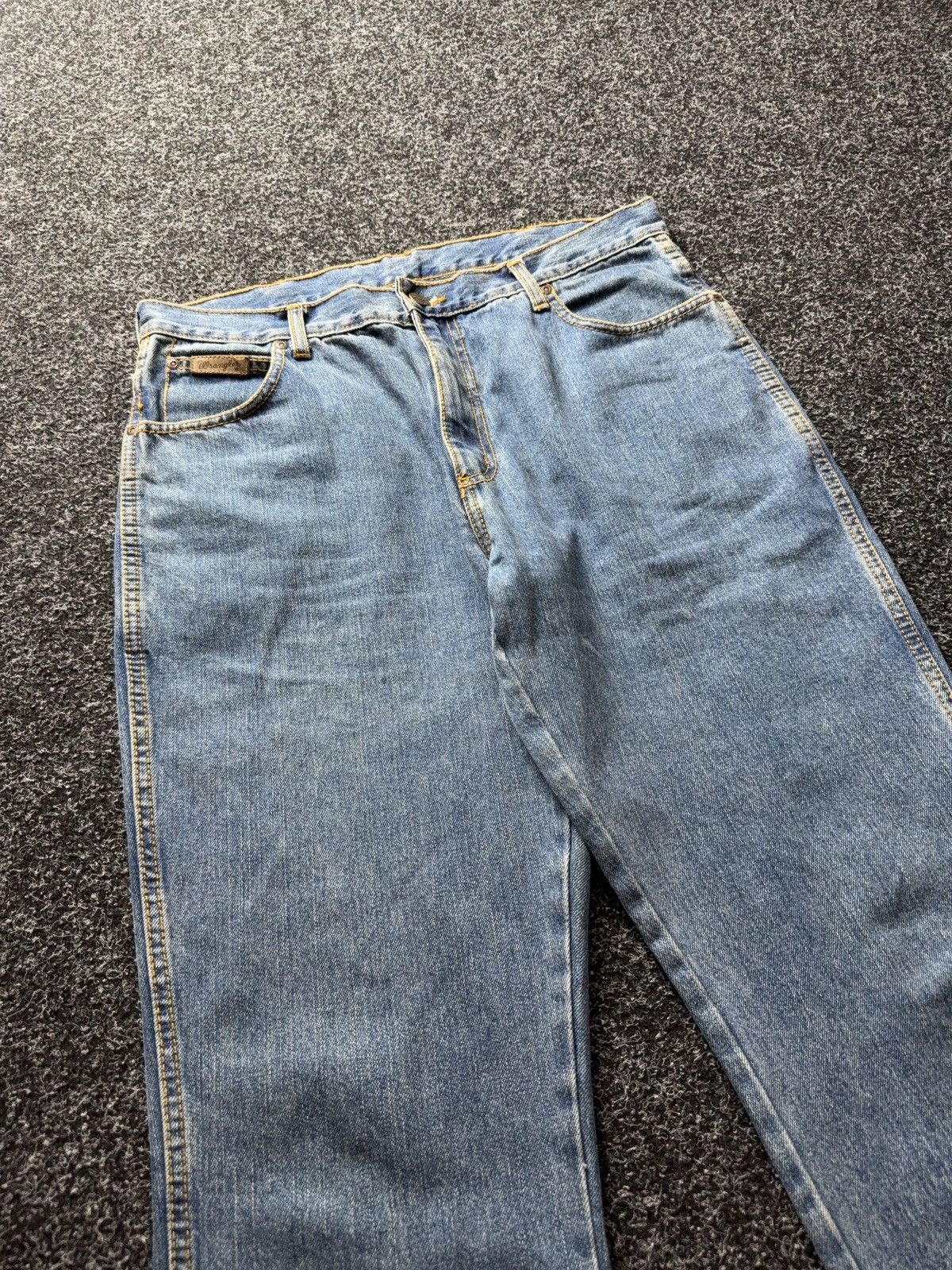 Wrangler Western 00s Wrangler Texas Jeans Straight Fit Vintage Denim Size US 36 / EU 52 - 8 Thumbnail