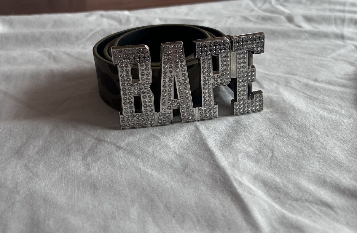 Bape Bape rhinestone camo belt Size ONE SIZE - 2 Thumbnail