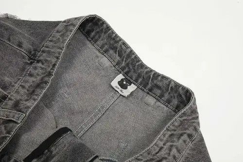 Vintage Lightning Splicing Baggy Jeans Size US 33 - 5 Thumbnail