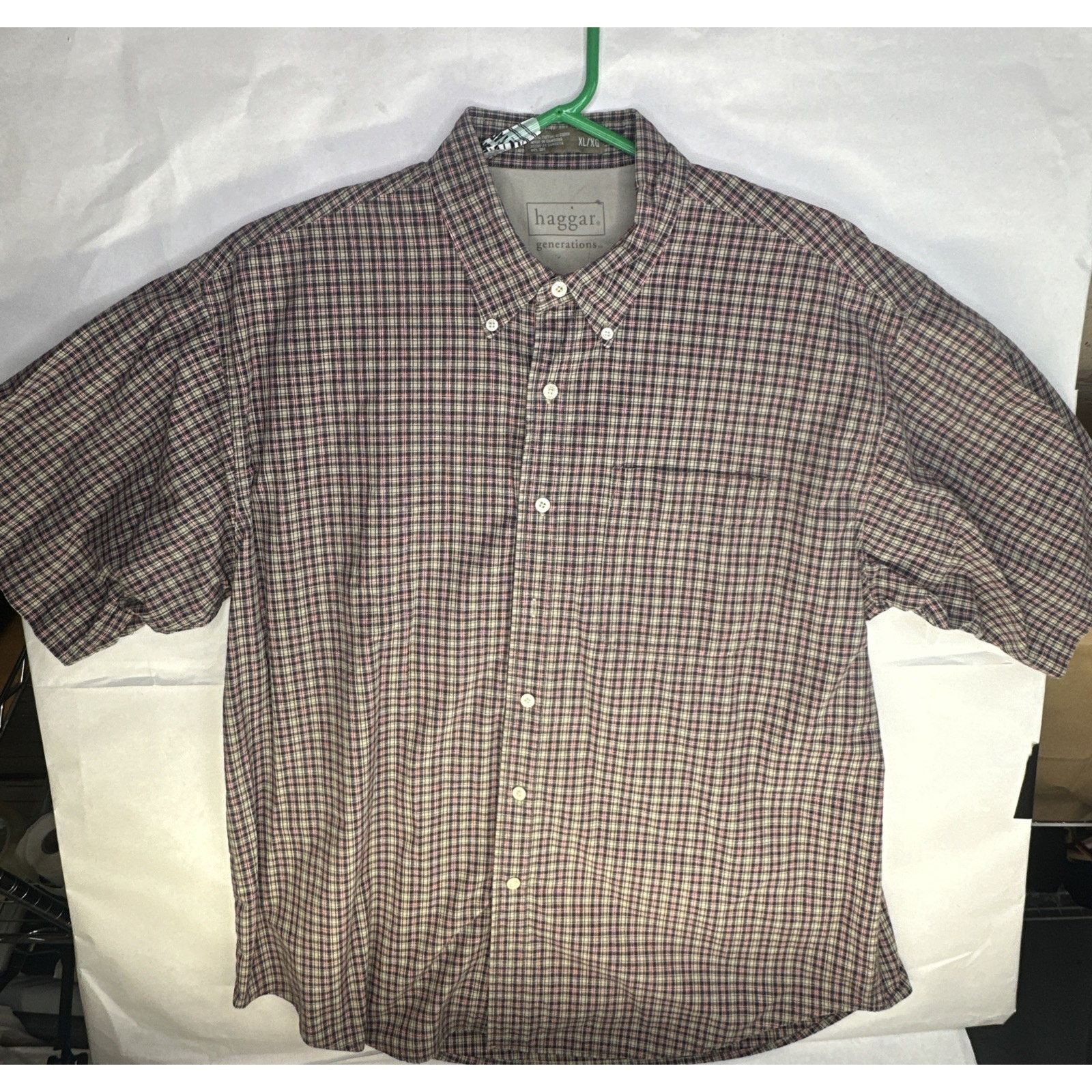 Haggar Hagar Generations Men's Extra Large Long Sleeve Button Up Size US XL / EU 56 / 4 - 1 Thumbnail
