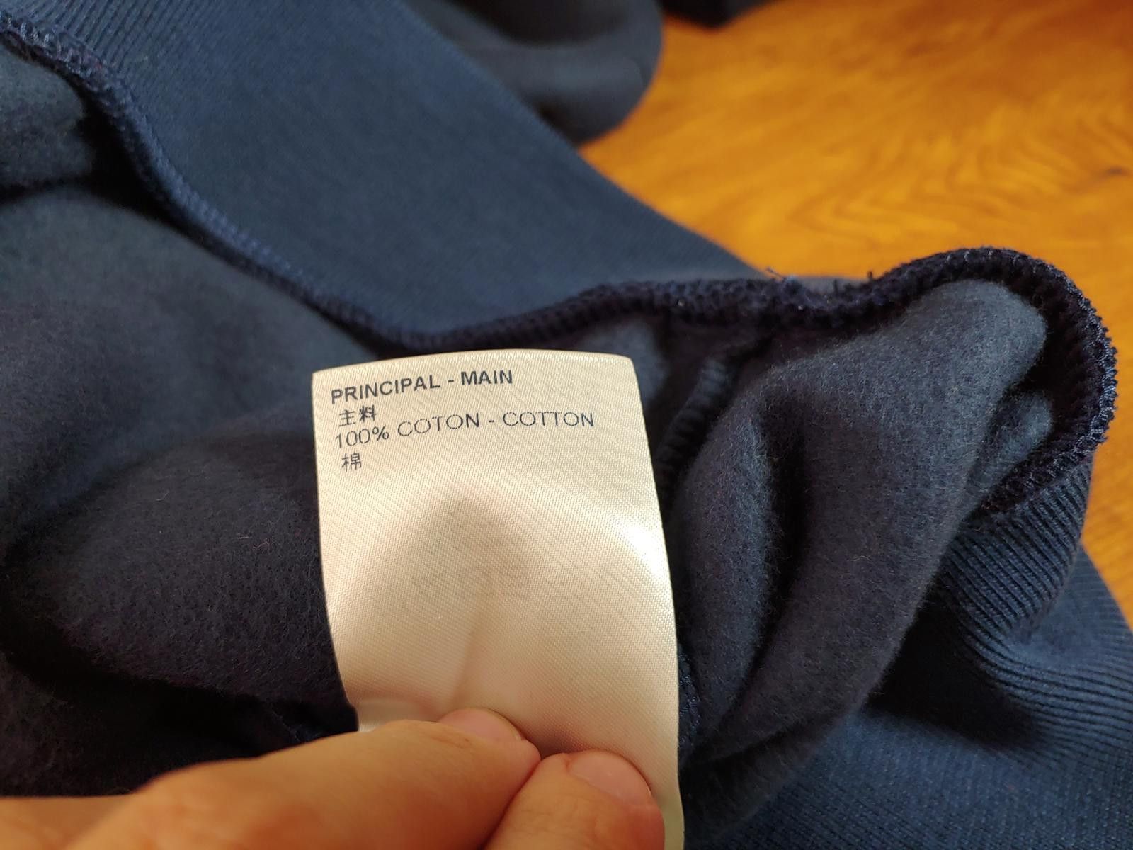 Louis Vuitton Louis Vuitton Stitch Print Embroidered Sweatshirt in Blue Size US XXL / EU 58 / 5 - 9 Thumbnail
