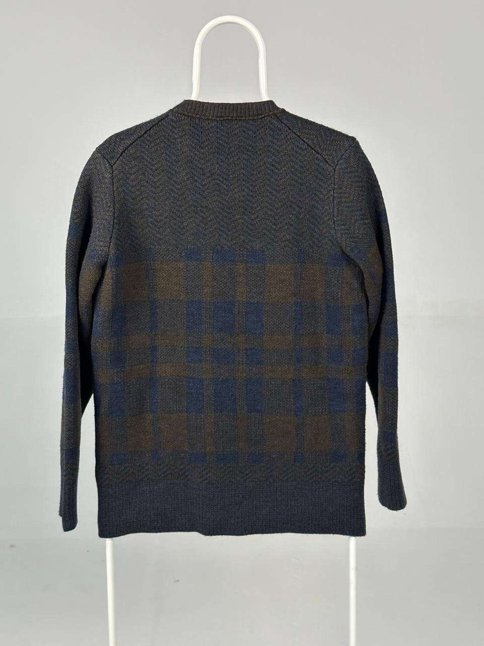 Burberry Vintage Burberry Brit Blend Patterned Knit Jumper Size US L / EU 52-54 / 3 - 4 Thumbnail