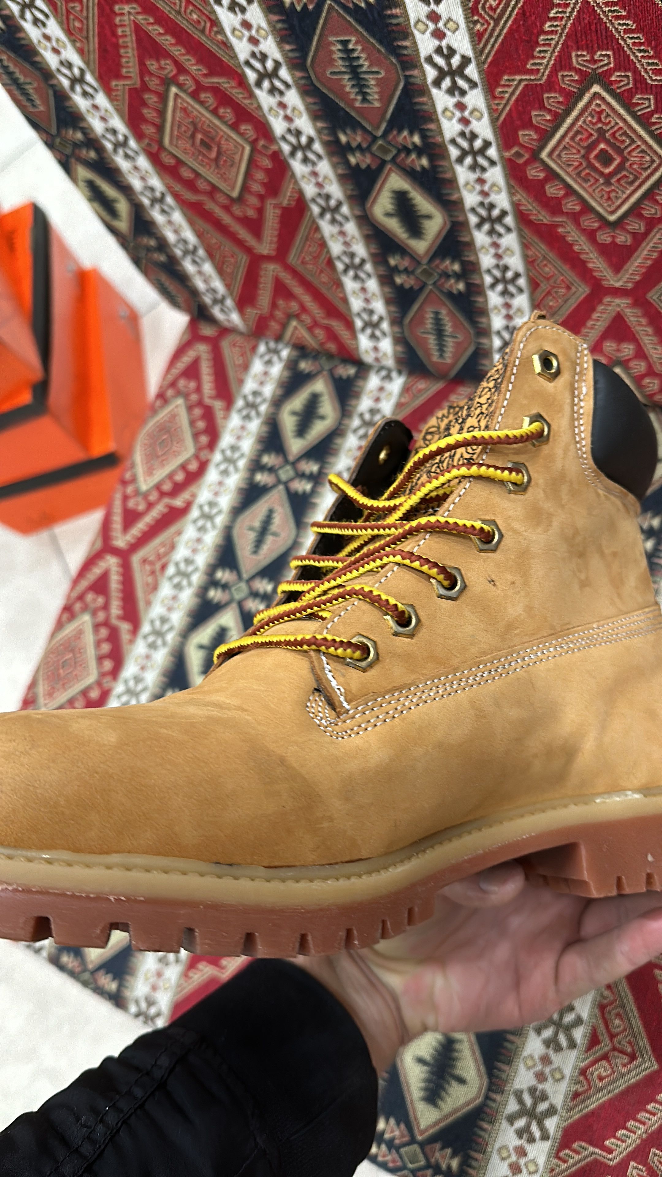 Derschutze Derschütze "yasmin v3" Boots Size 45 Timberland Style Size US 11 / EU 44 - 7 Thumbnail