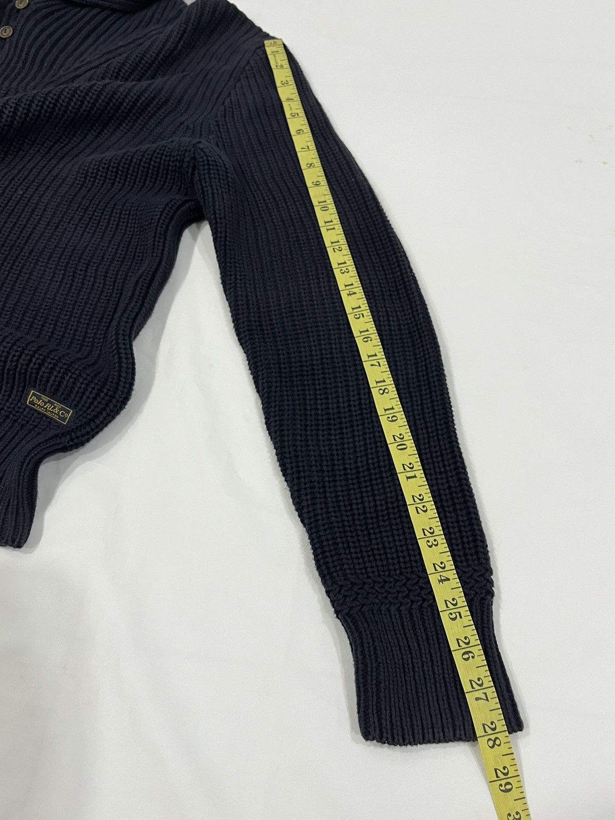 Polo Ralph Lauren × Vintage Polo Ralph Lauren Shawl Collar Knitwear Sweater Size XL Size US XL / EU 56 / 4 - 14 Thumbnail