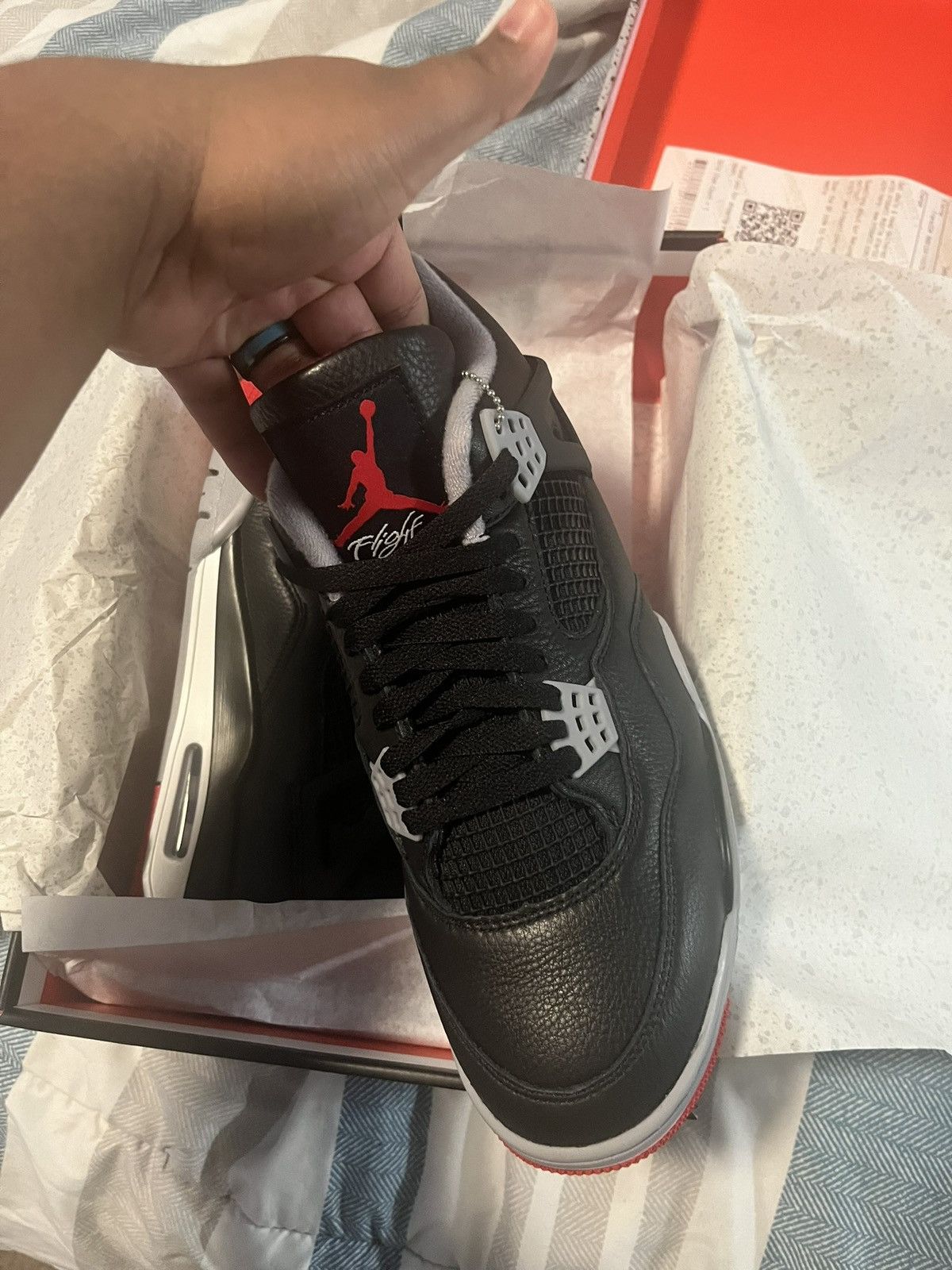 Jordan Brand Jordan IV Bred Reimagined Size US 10 / EU 43 - 8 Thumbnail