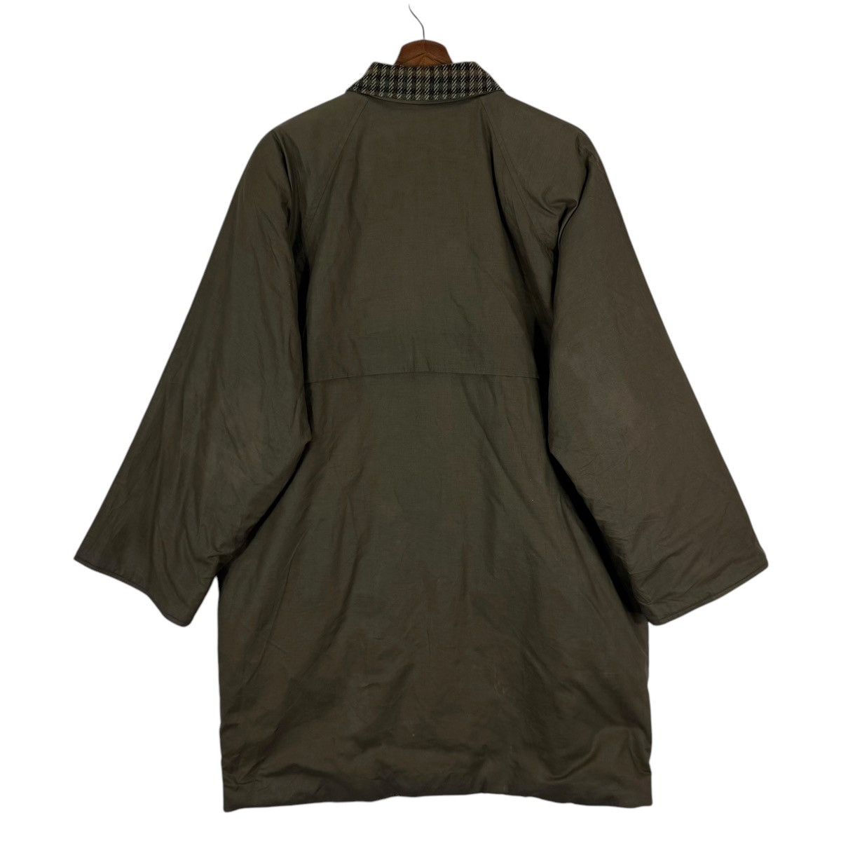 Aquascutum VINTAGE AQUASCUTUM REVERSIBLE MONOGRAM CHECKED OVERCOAT Size US M / EU 48-50 / 2 - 8 Thumbnail