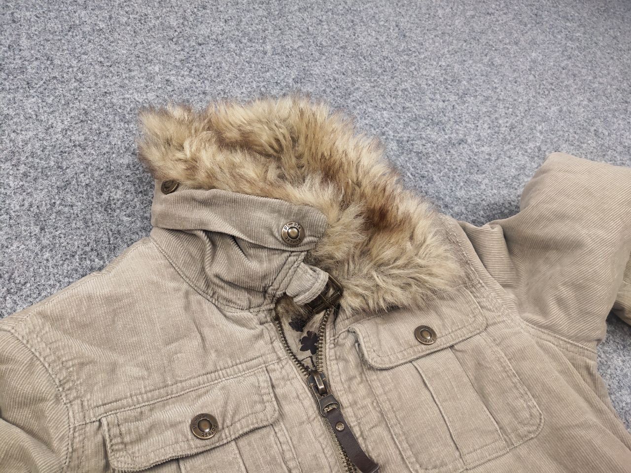 If Six Was Nine Vintage Y2K LGB if six was nine style Cargo pocke Fur Jacket Size M / US 6-8 / IT 42-44 - 15 Thumbnail