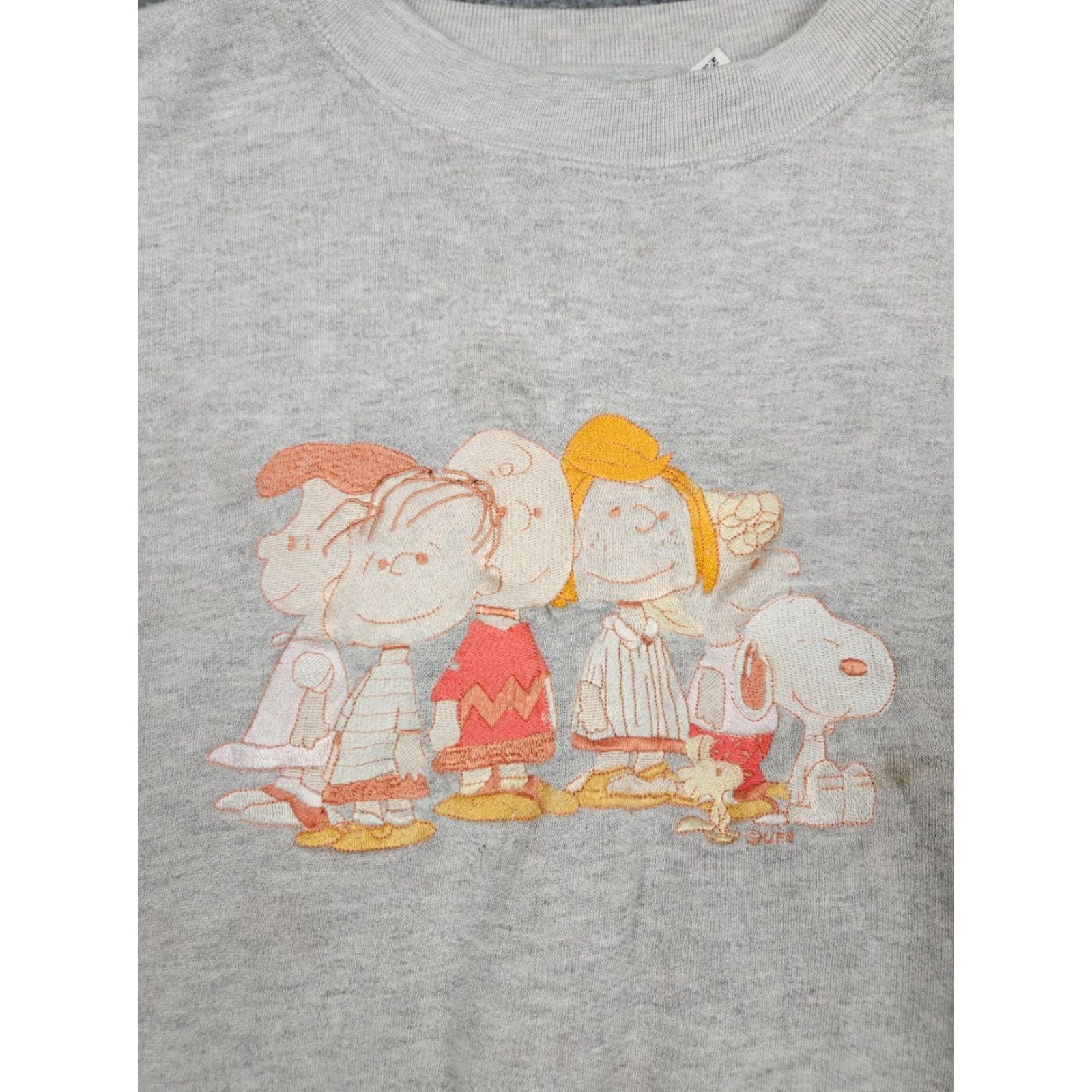 Peanuts **VINTAGE PEANUTS SNOOPY BLITZZ EMBROIDERED GRAY LARGE SWEATSHIRT** User: **VINTAGE PEANUTS SNOOPY GRAY EMBROIDERED BLITZZ LARGE SWEATSHIRT** Size US L / EU 52-54 / 3 - 3 Thumbnail
