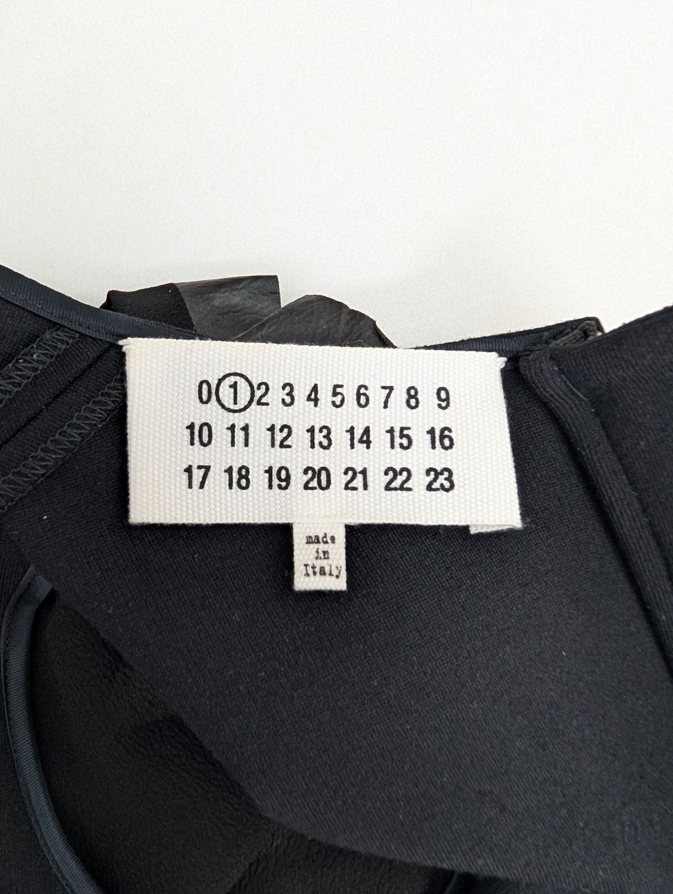 Maison Margiela Maison Martin Margiela Black Sleeveless Dress Size XS / US 0-2 / IT 36-38 - 5 Thumbnail