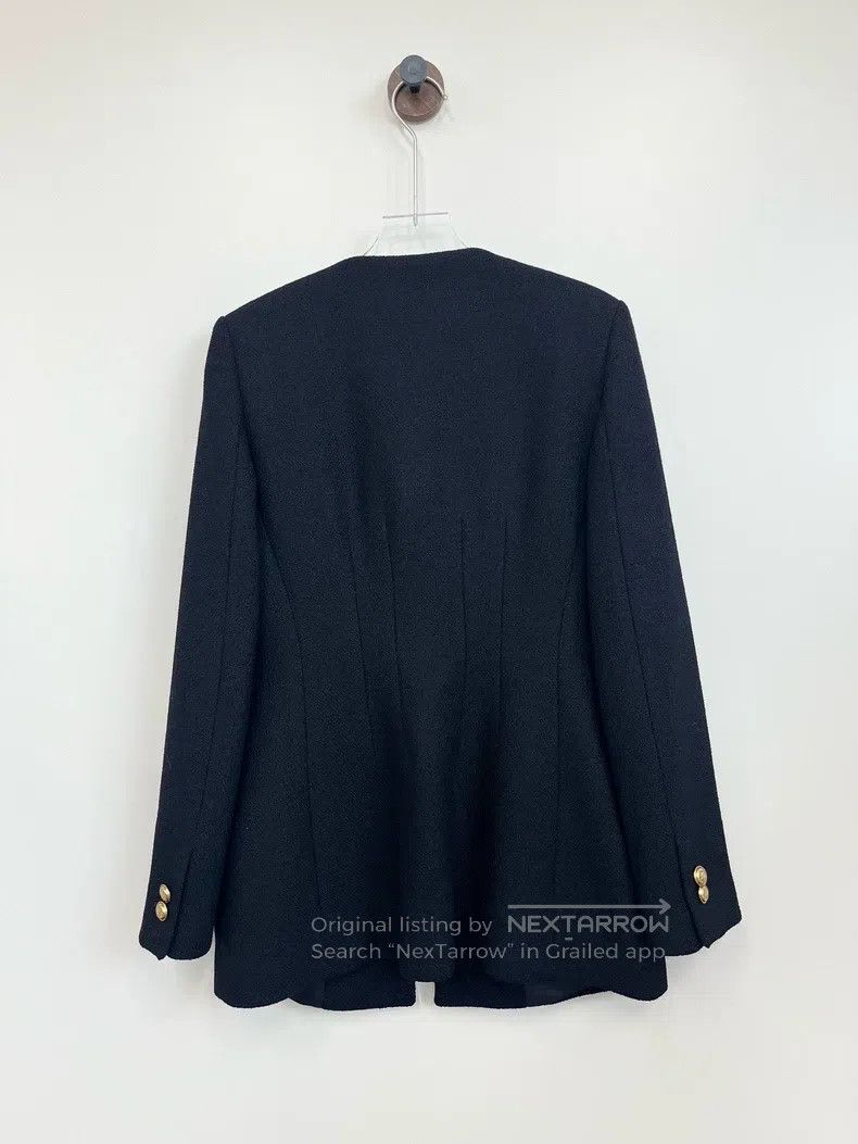 Gucci Gucci Black gold button small fragrant style cardigan jack Size XS / US 0-2 / IT 36-38 - 2 Thumbnail