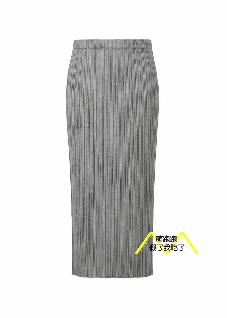 Issey Miyake issey miyake size:2 Dark grey half skirt Size 42" / US 20 - 1 Thumbnail