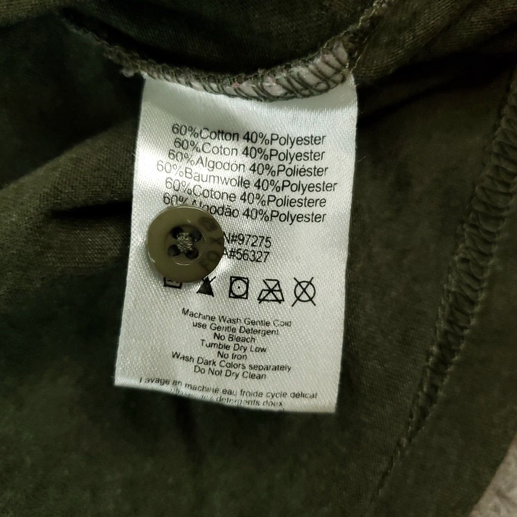 Vintage Fox Polo Shirt Mens Large Green Slim Fit Short Sleeve Collared Casual Size US L / EU 52-54 / 3 - 6 Thumbnail