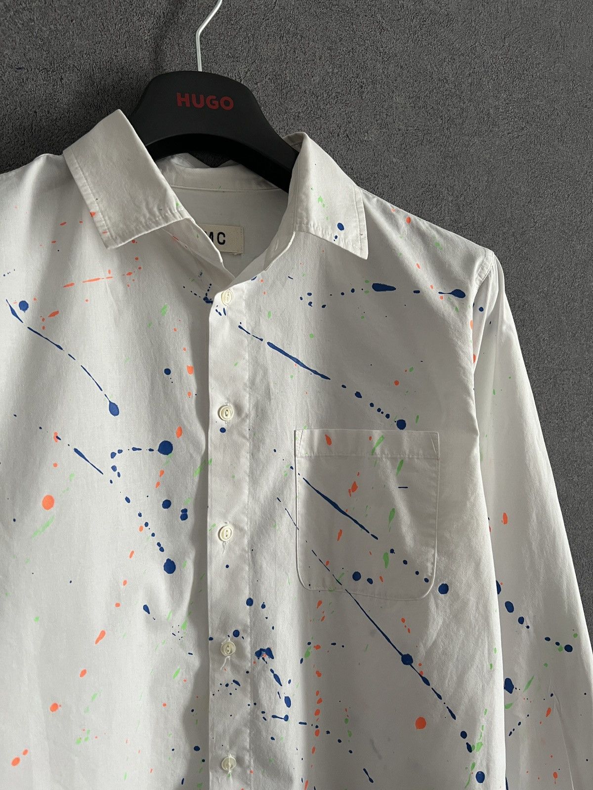 YMC YMC paint flick print shirt Size US M / EU 48-50 / 2 - 2 Thumbnail