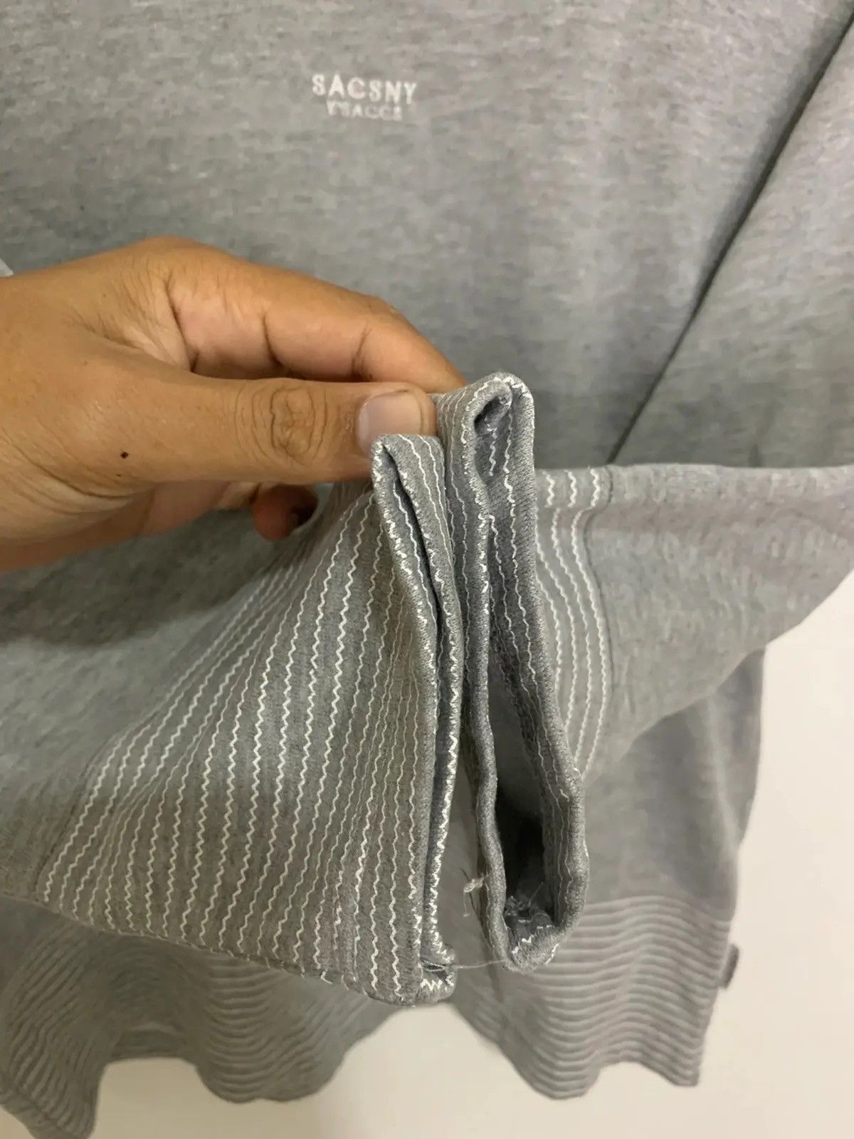 Y's × Yohji Yamamoto SACSNY Y’SACCS BY YOHJI YAMAMOTO LONG SLEEVE Size XS / US 0-2 / IT 36-38 - 6 Thumbnail