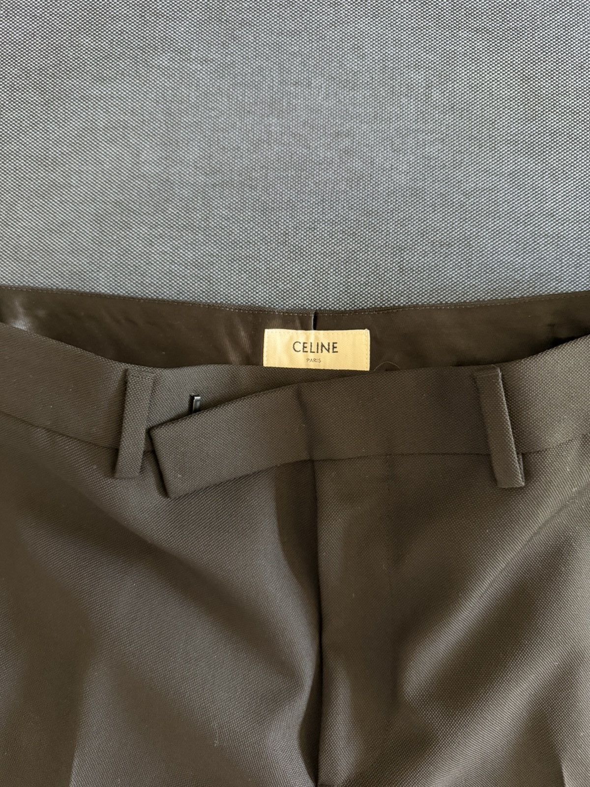 Celine Classic Pants in Grain de Poudre Size 46 Size 46R - 5 Thumbnail