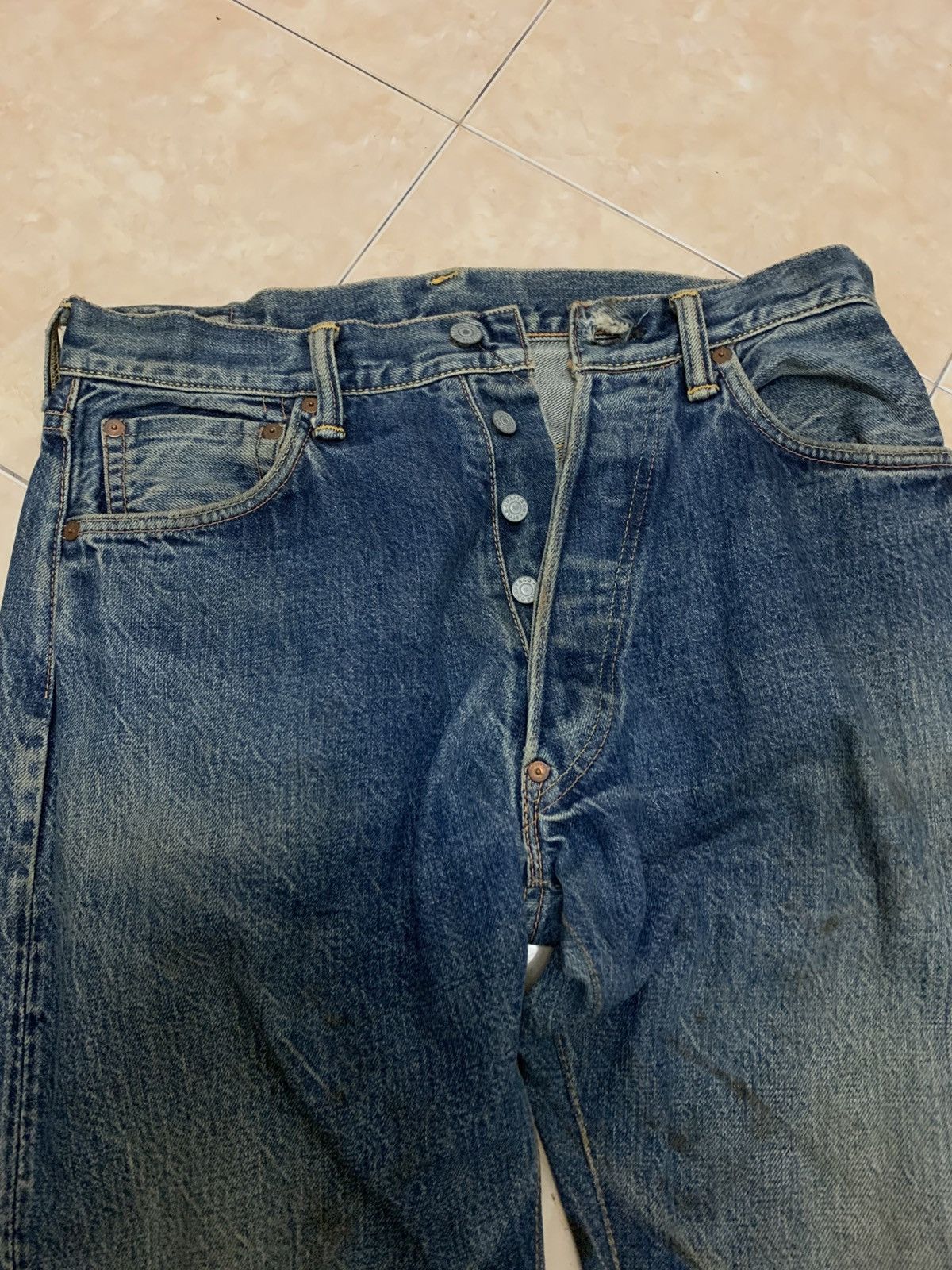 Evisu Vintage Denim Evisu Flat head Size US 32 / EU 48 - 4 Thumbnail