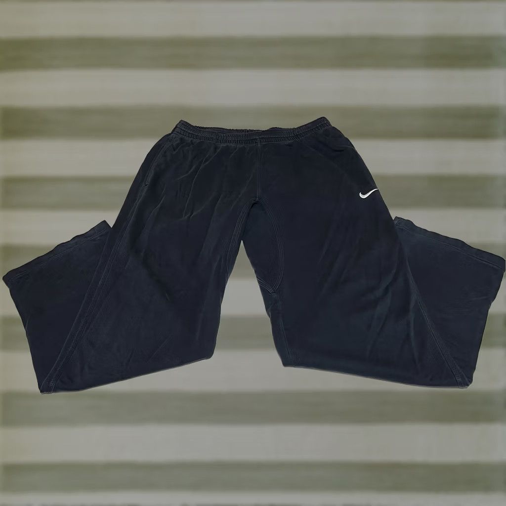 Nike Nike Club Fleece Sweatpants Men's Large Blue Swoosh Joggers Sportswear Size US 33 - 1 Thumbnail