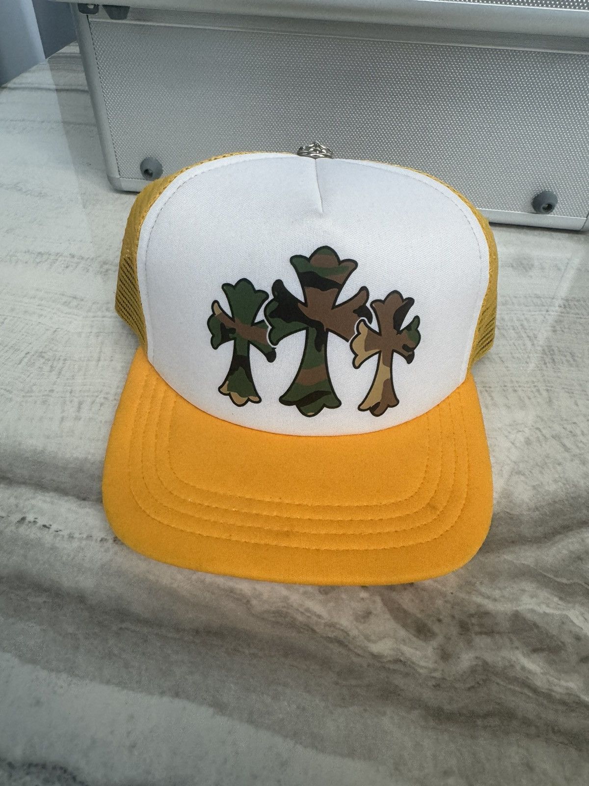 Chrome Hearts Chrome Hearts Triple Cross Hat Size ONE SIZE - 1 Thumbnail