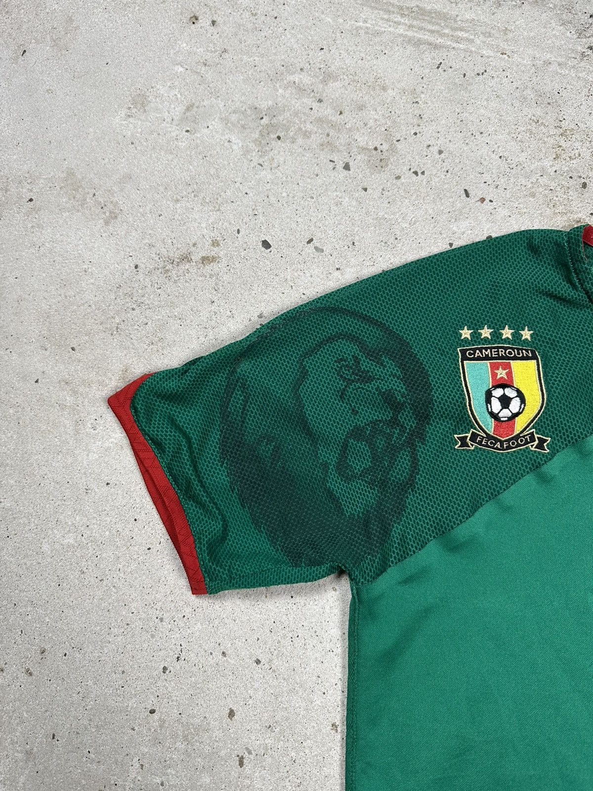 Puma × Vintage Puma x Cameroon 2010/2011 Home Jersey T Shirt Soccer Size US S / EU 44-46 / 1 - 9 Thumbnail