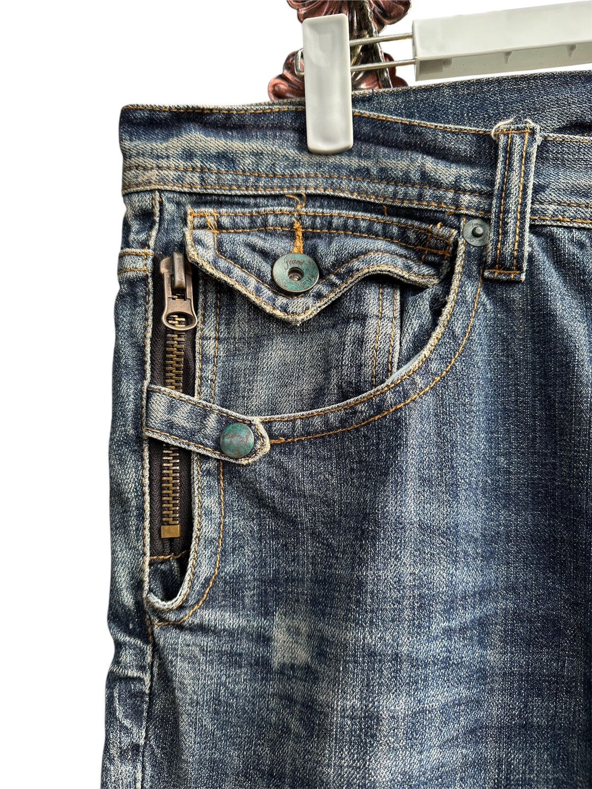 Kapital 💥Russ-k💥 Bootcut Flare Multipocket💥 Size US 32 / EU 48 - 5 Thumbnail