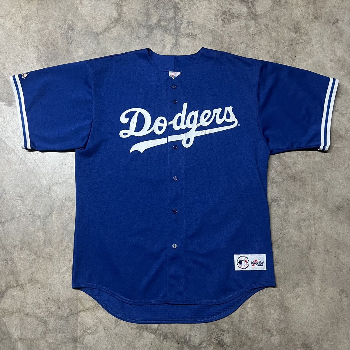 MLB × Vintage Vintage MLB Los Angeles Dodgers Shawn Green #15 Jersey Size US XL / EU 56 / 4 - 2 Thumbnail