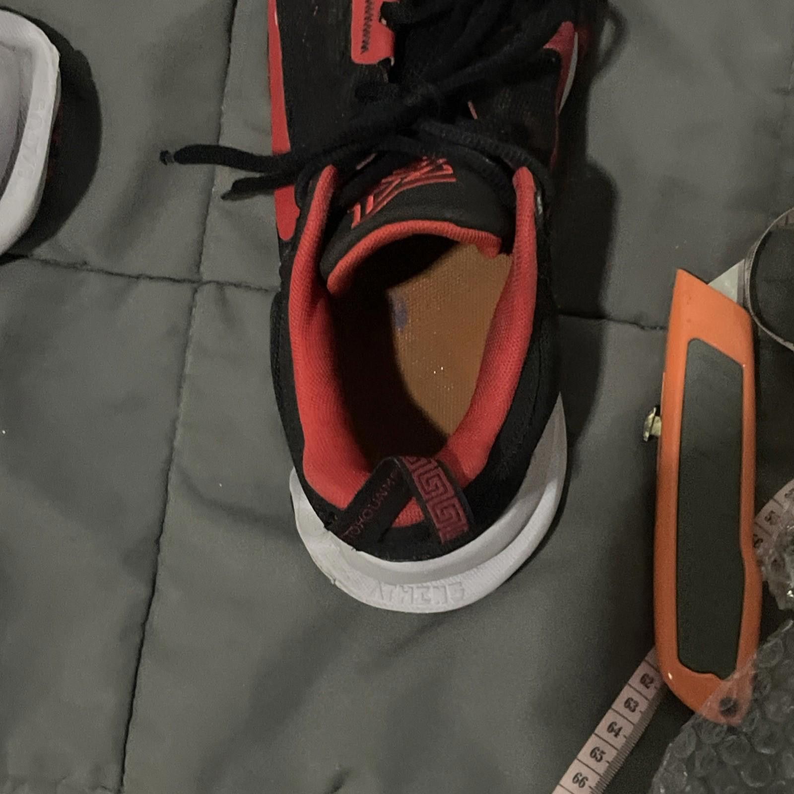 Nike Nike Giannis Immortality 2 Black University Red Wolf sz 8.5 Size US 8.5 / EU 41-42 - 6 Thumbnail