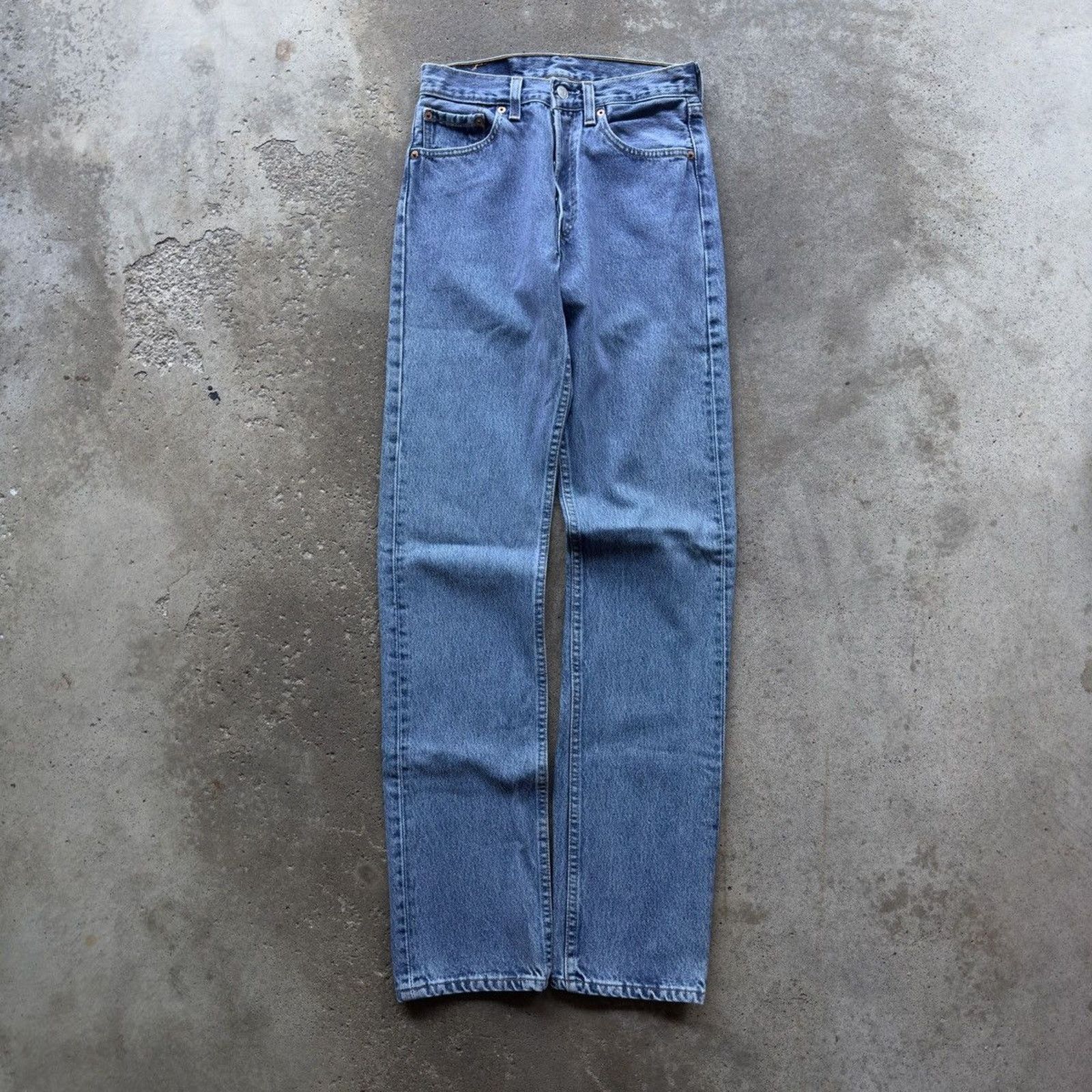 Vintage 90s Women’s Levi’s 501 Jeans Made in USA ERD Grunge Size 27" / US 4 / IT 40 - 1 Thumbnail
