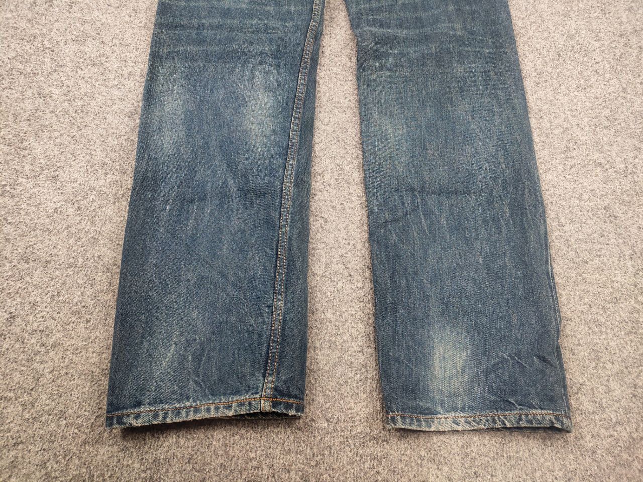 THE ROKKER COMPANY The Rokker Company Faded Denim selvedge Jeans Vintage Style Size US 34 / EU 50 - 12 Thumbnail