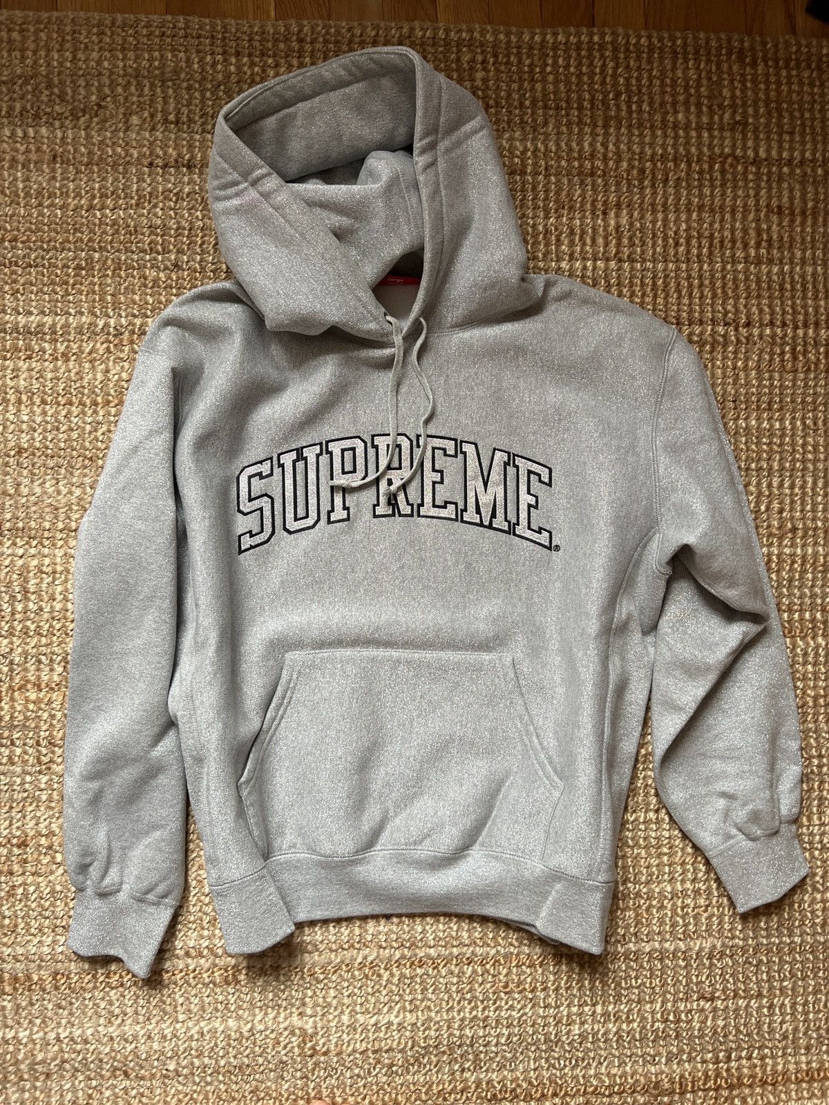 Supreme silver hoodie special edition Size US L / EU 52-54 / 3 - 1 Thumbnail
