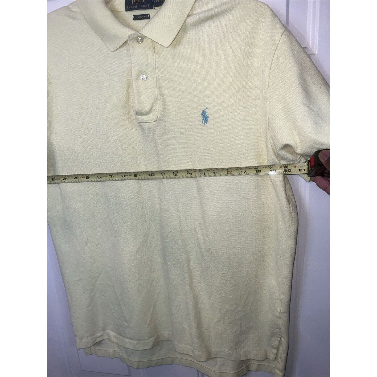 Polo Ralph Lauren Polo Ralph Lauren Yellow Shirt Men’s Large Short Sleeve Golf Size US L / EU 52-54 / 3 - 7 Thumbnail