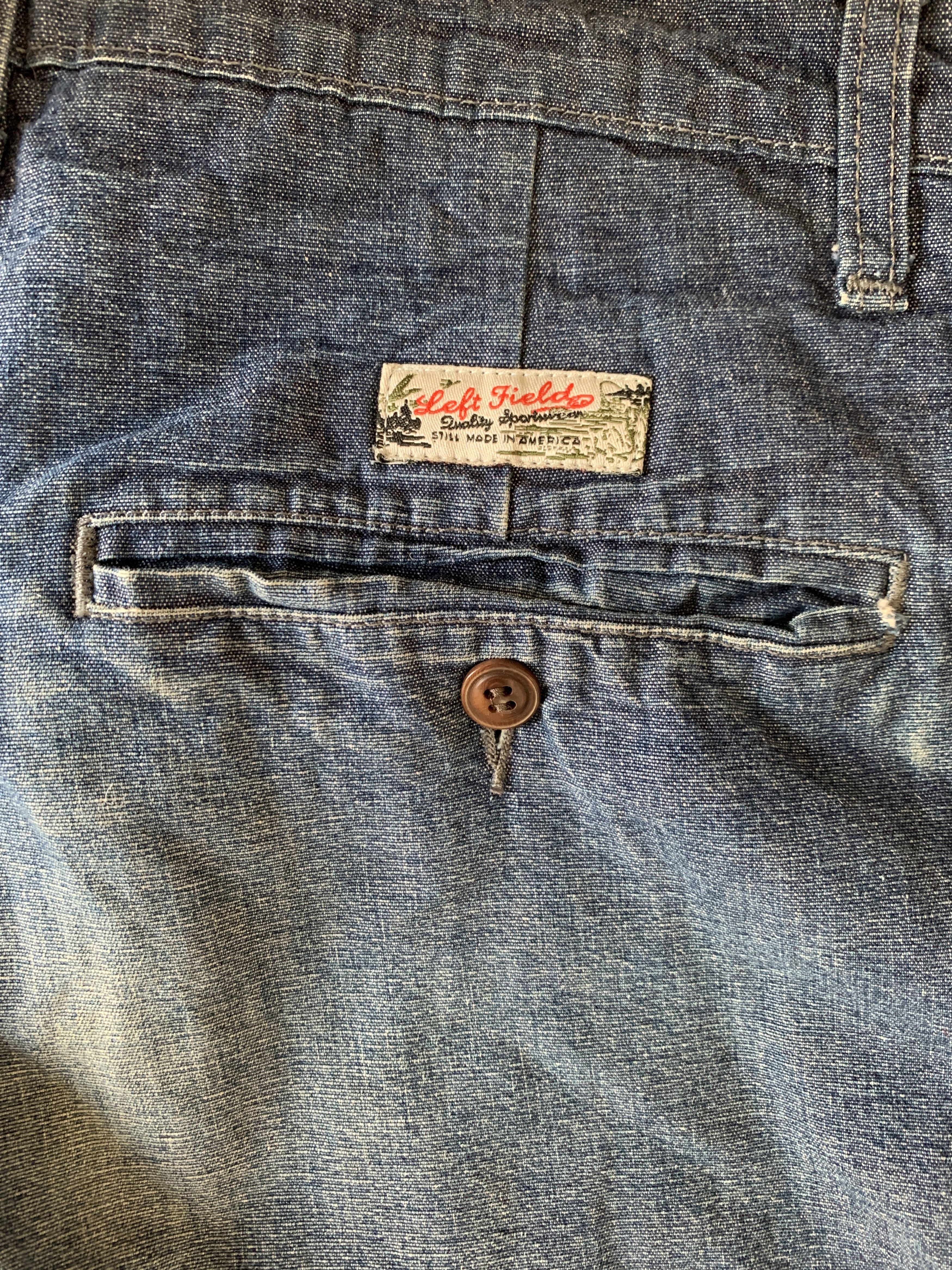 Left Field Nyc Left Field Chambray Pant Size US 30 / EU 46 - 8 Thumbnail